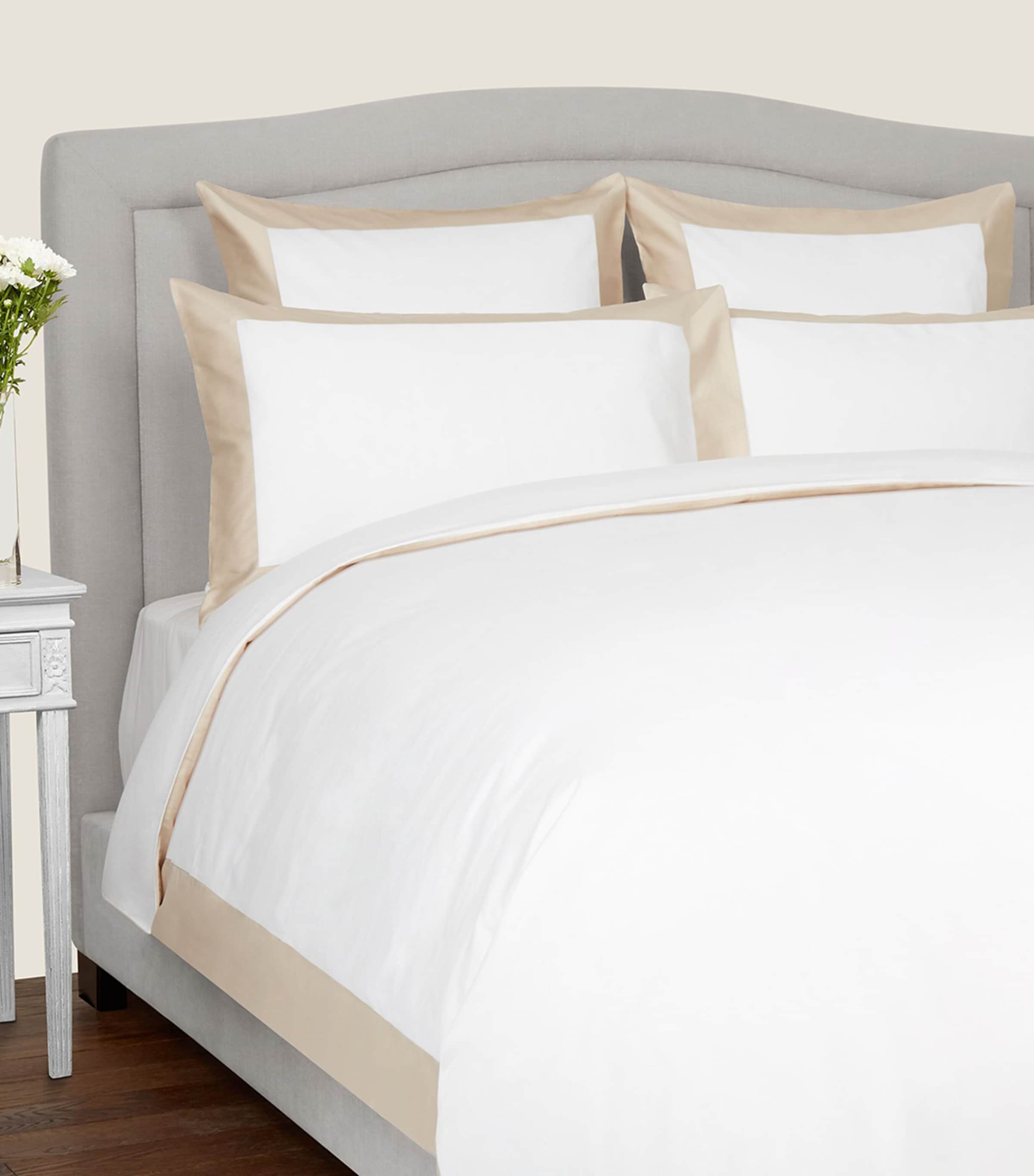 Frette Bold Housewife Pillowcase In Beige