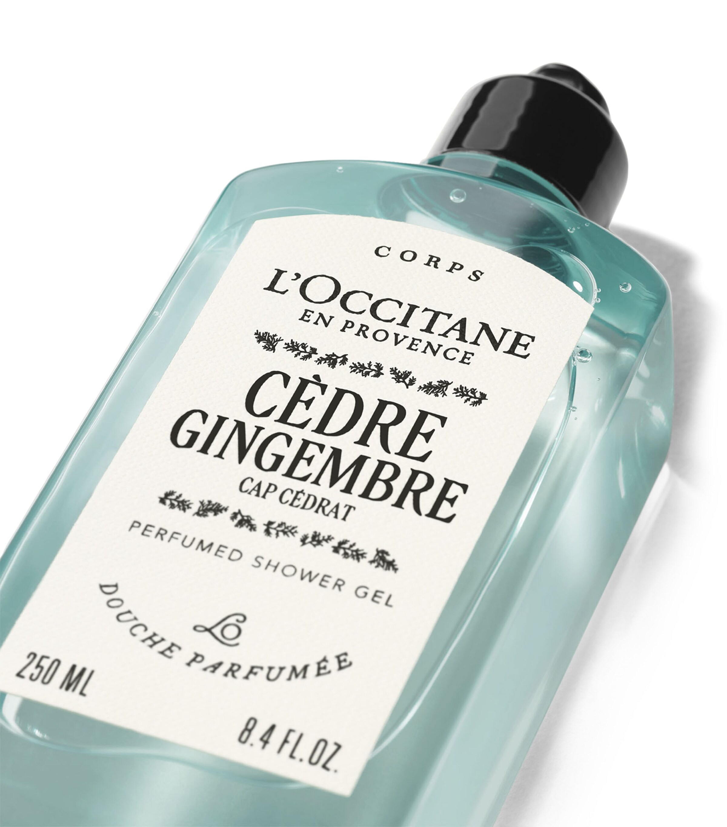 L'Occitane Cèdre Gingembre Shower Gel (250ml) Image 2