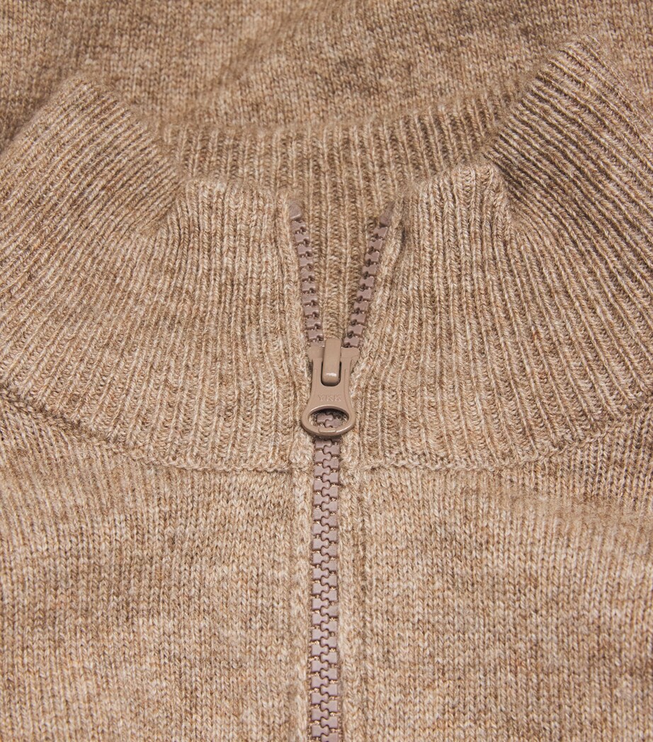 Wool-Yak-Cashmere Sweater 01075 - TORTORA DOVE Image 5