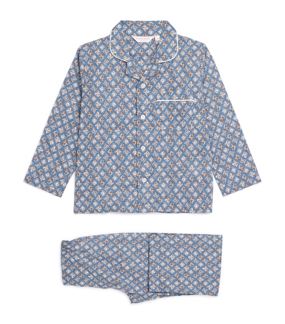 Printed Ledbury Pyjama Set (3-16 Years) MUL Image 1