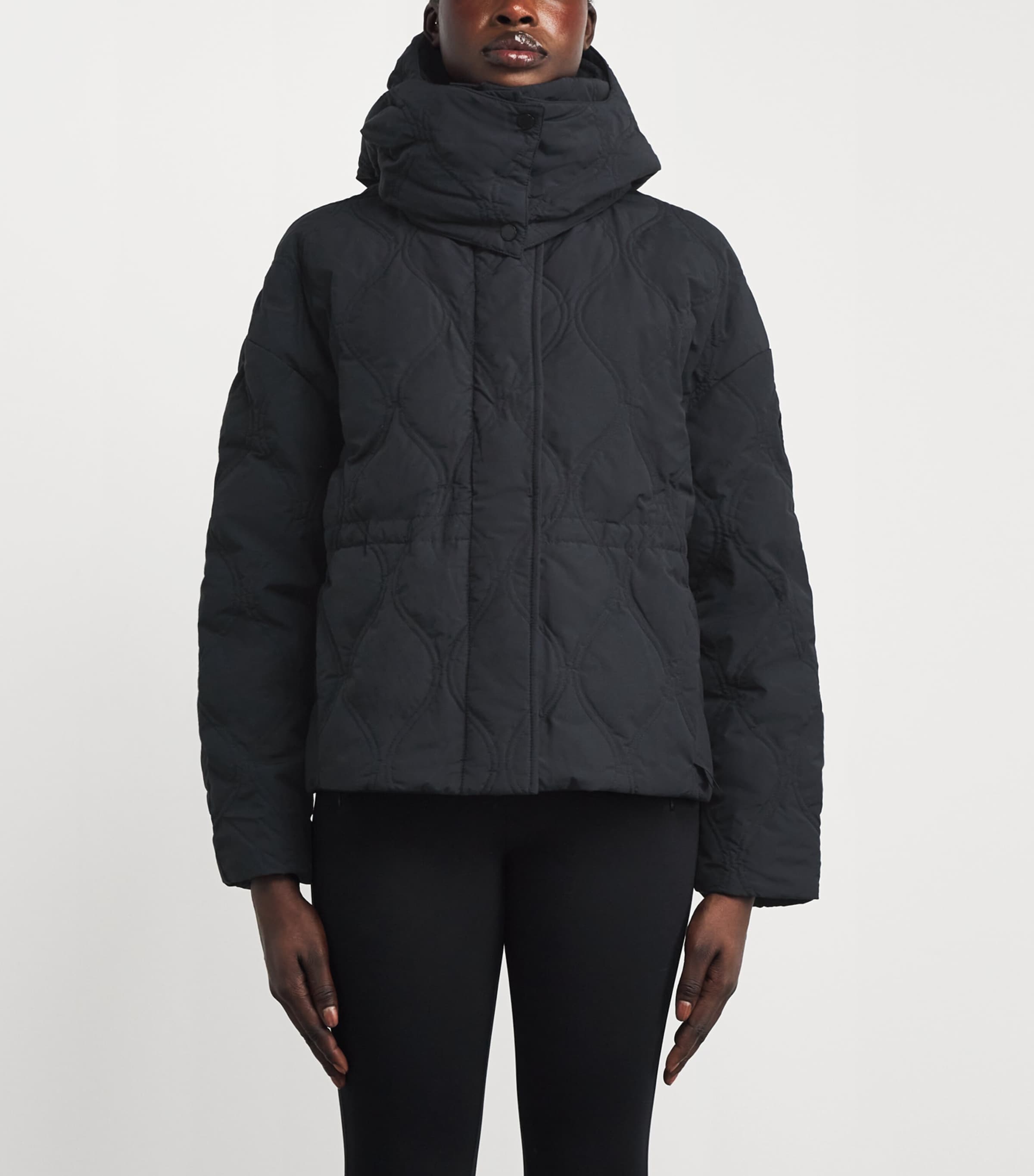 Quilted Alessia Down Jacket 9061BLACK - NOIR Image 3