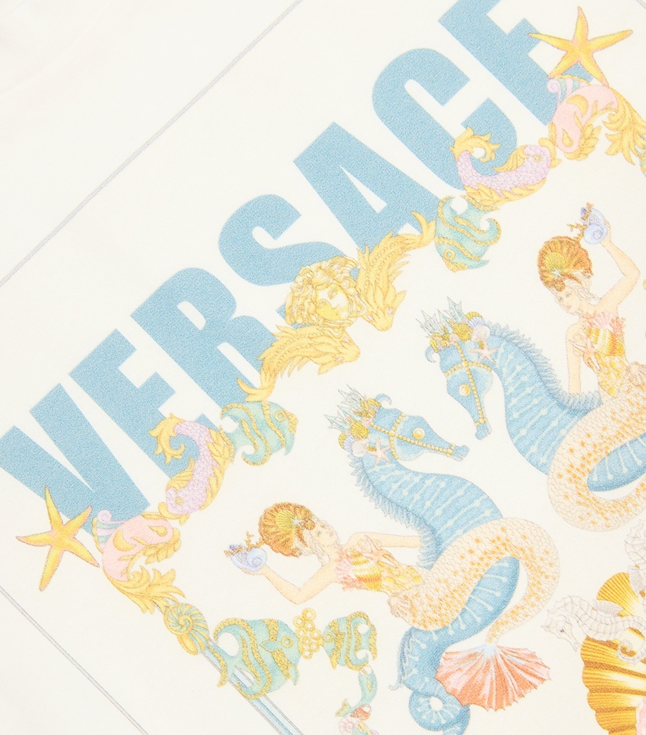 Coral Theatre Postcard T-Shirt (6-14 Years) 2W070-WHITE+MULTI Image 3