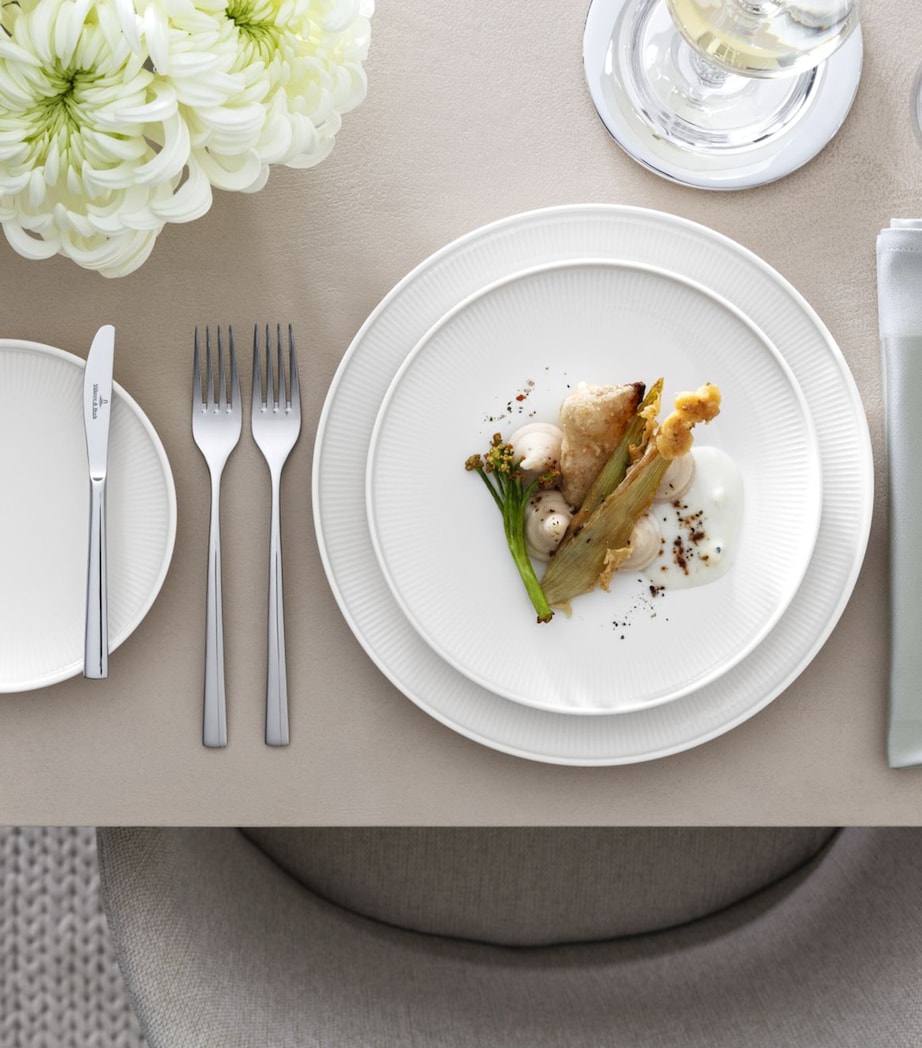 Porcelain Afina Flat Plate (27cm) WHITE Image 2