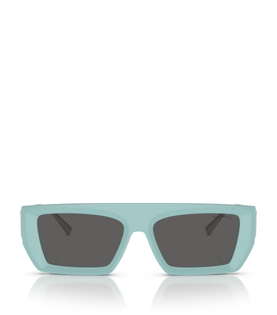 Injected Rectangular Sunglasses 8388S4 Image 1