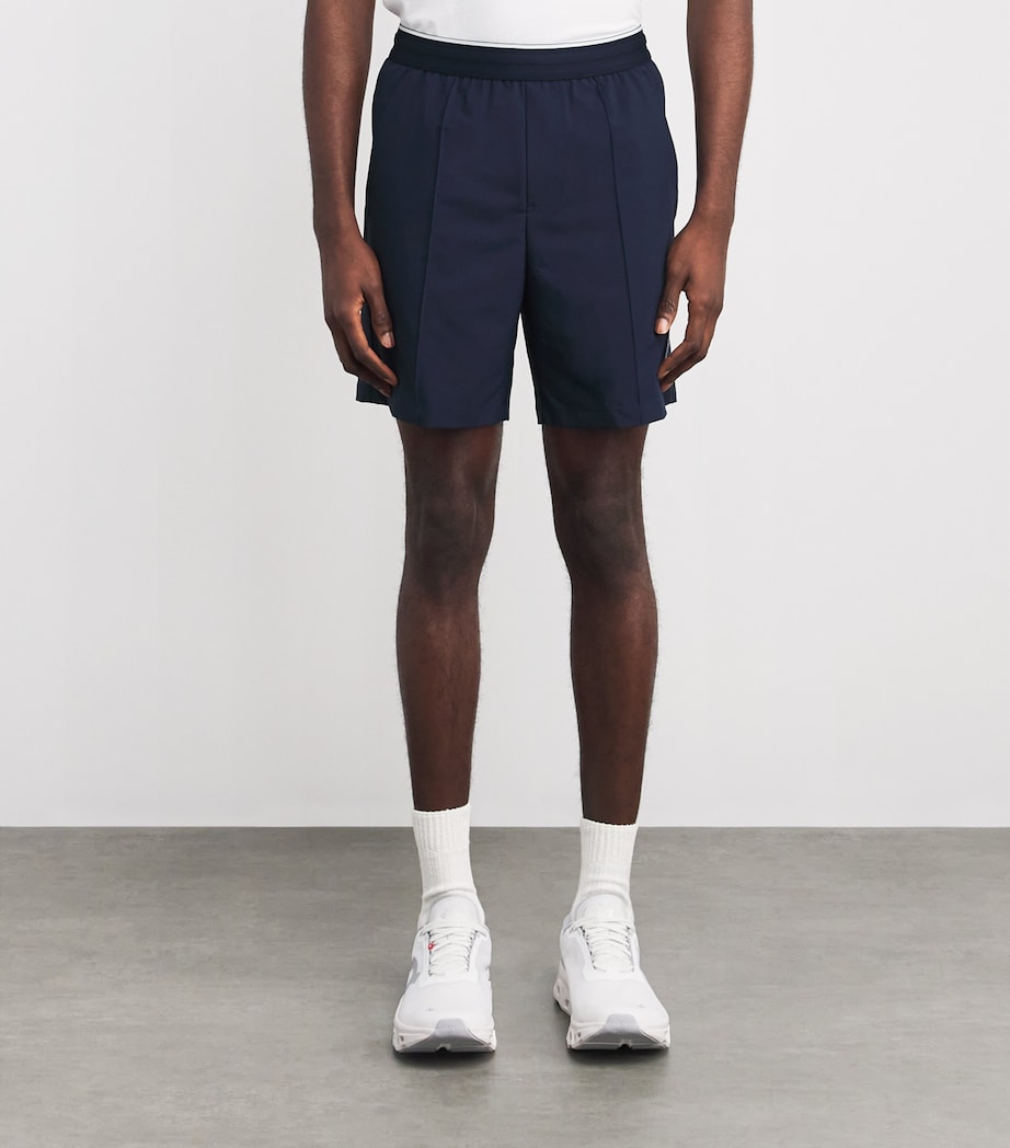 Stretch Taffeta Ultra Dry Tennis Shorts 166 NAVY BLUE Image 3