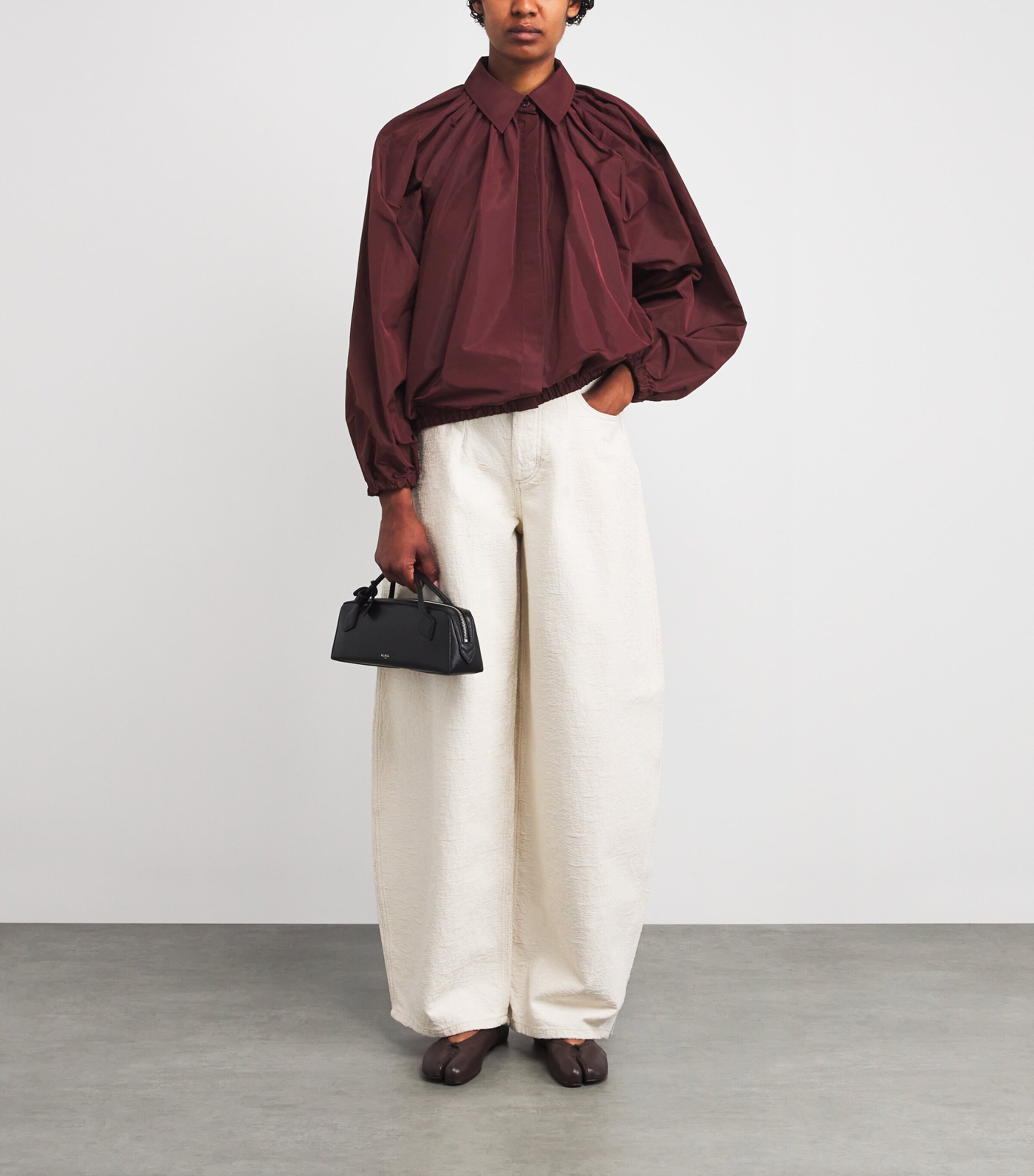 Volume Bubble Blouse 0011 VIGNOLA Image 2