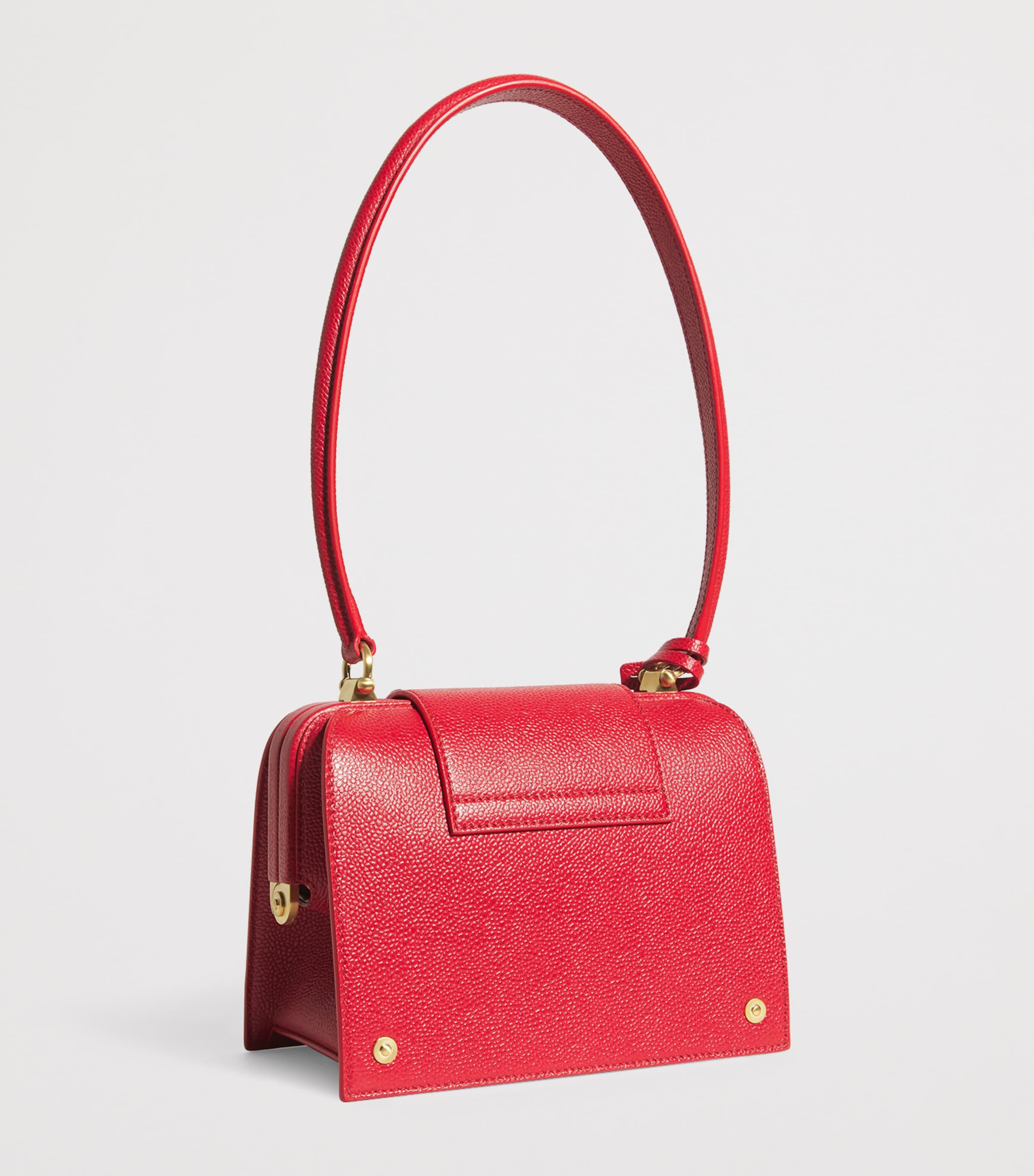 Thom Browne Red Leather Mrs. Thom Triangle Shoulder Bag | Harrods US