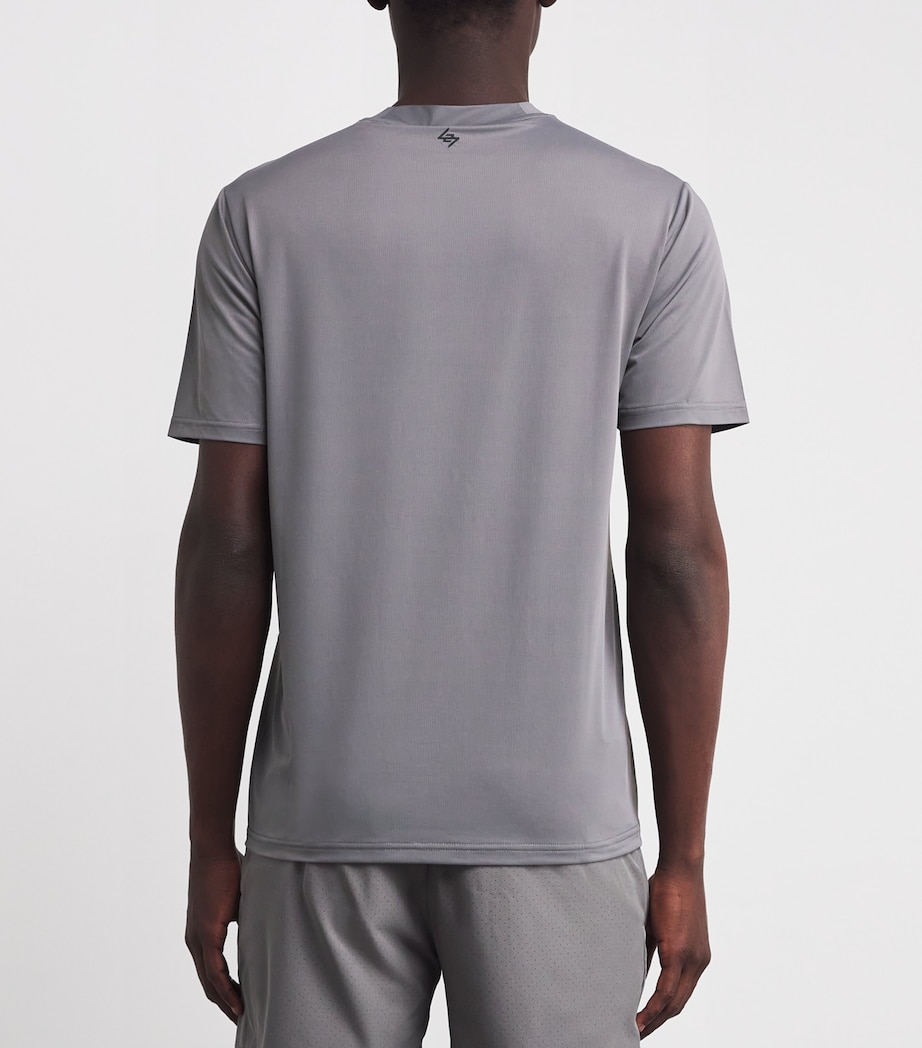 Mesh Trail Running T-Shirt STEEL Image 4