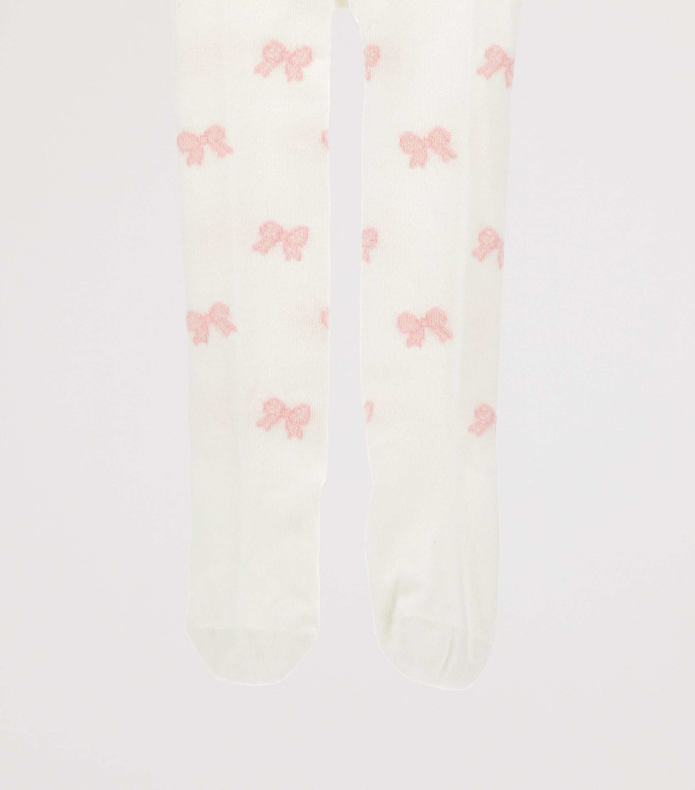 Cotton-Blend Bow Tights PANNA+FAIRYTALE Image 2