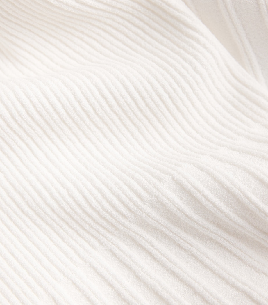 Nami Sweater Midi Dress WHITE Image 5