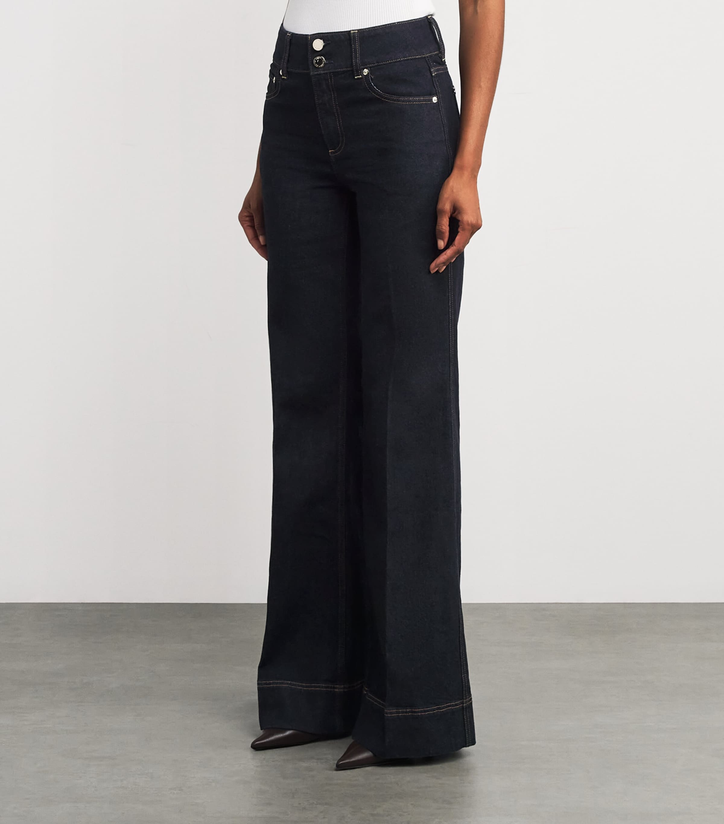 Perfect Flared Jeans H972 DARK RINSE Image 3