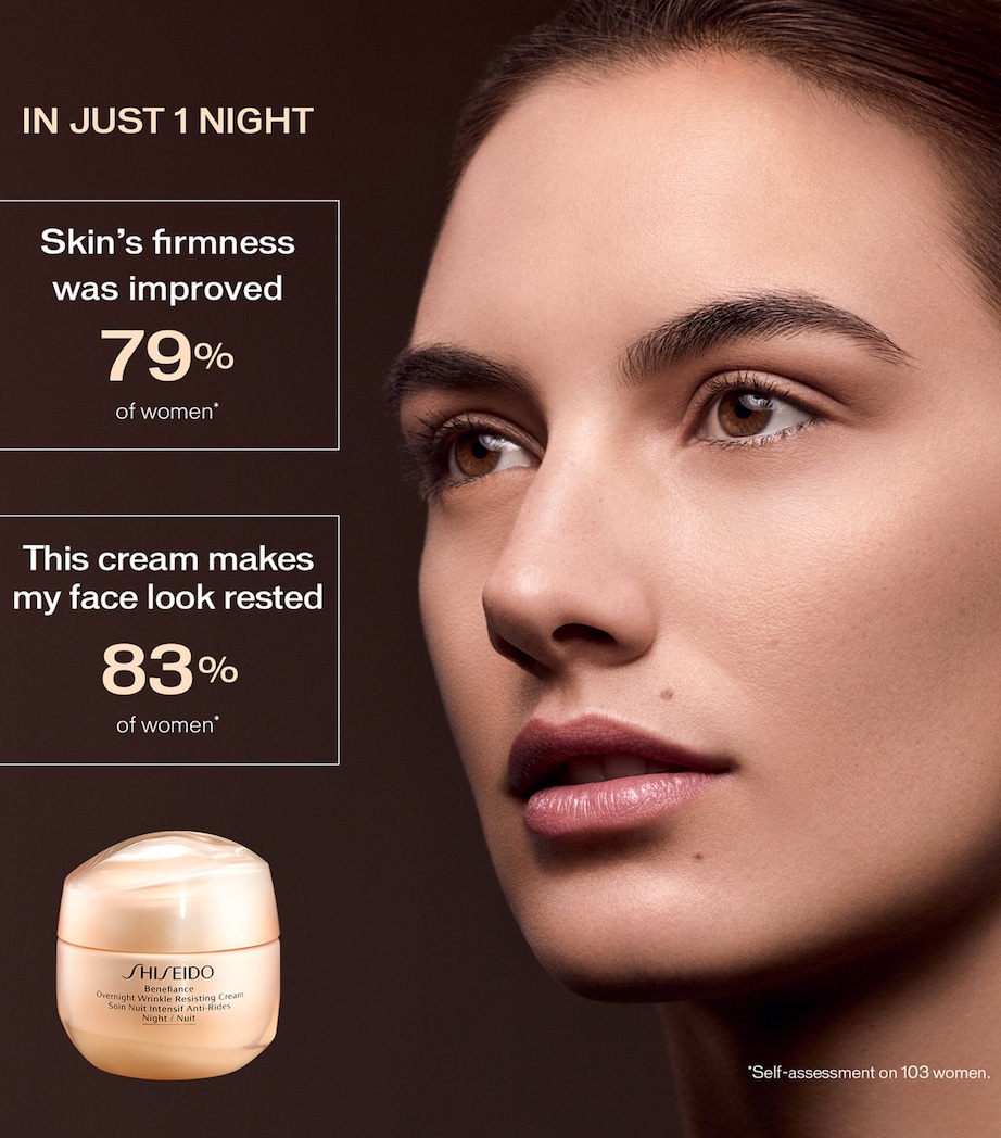 Benefiance Overnight Wrinkle Resisting Cream (50ml) NO COLOUR Image 2