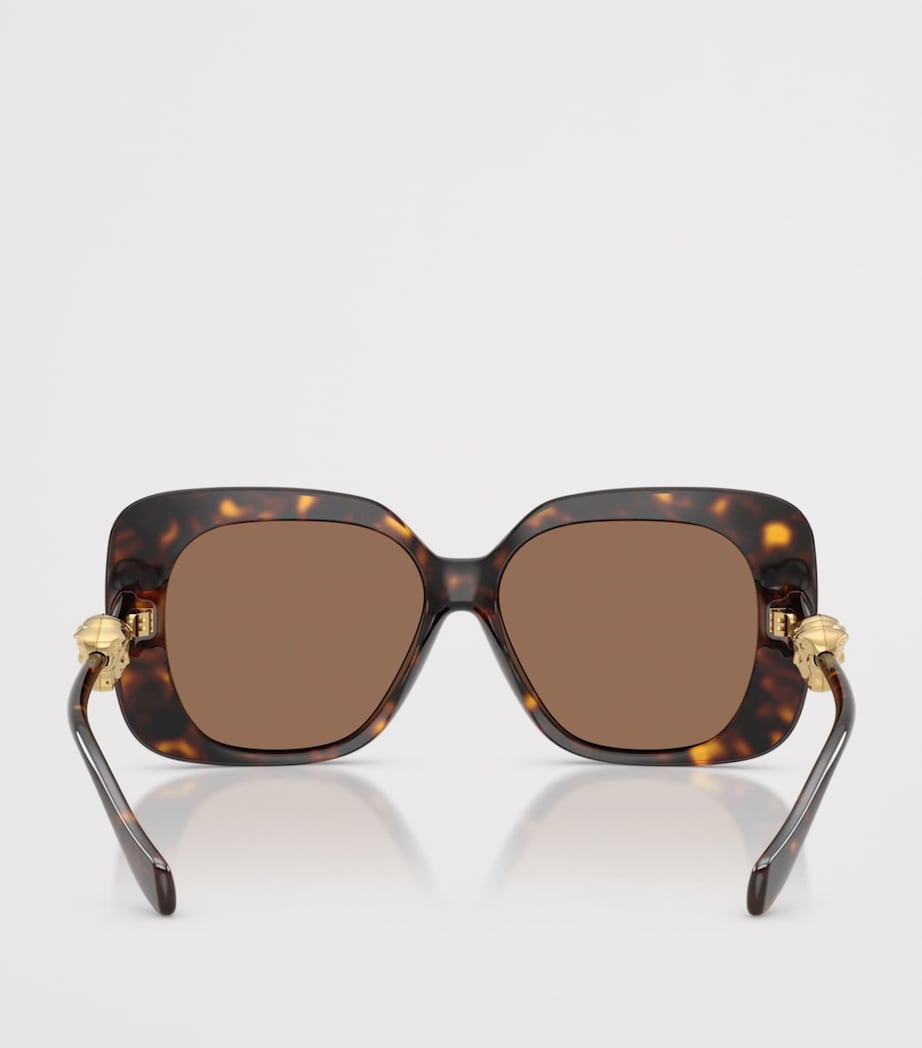 Injected VE4499U Square Sunglasses 108/73 Image 4