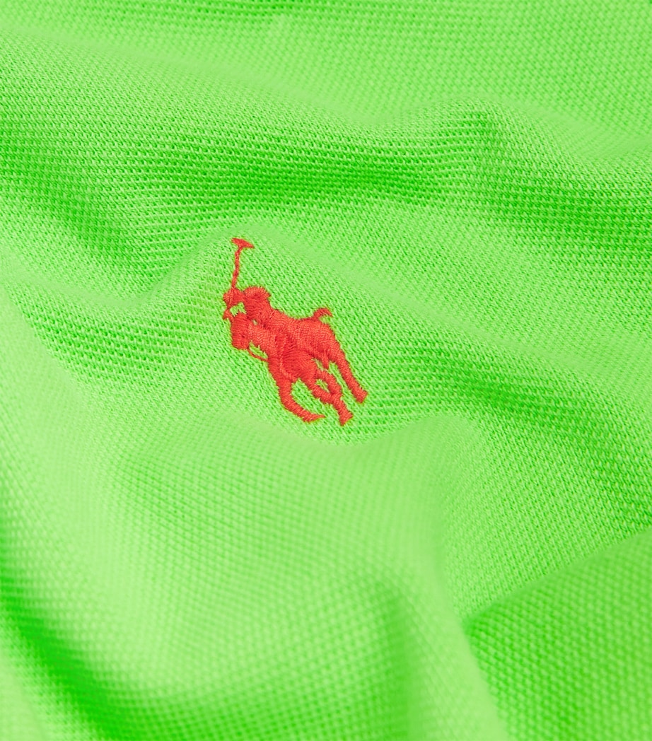 Polo Pony Polo Shirt GREEN Image 5
