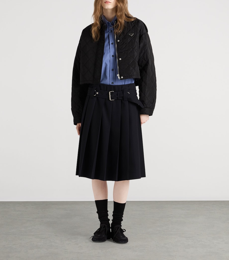 Re-Nylon Lightweight Bomber Jacket F0002 Image 2