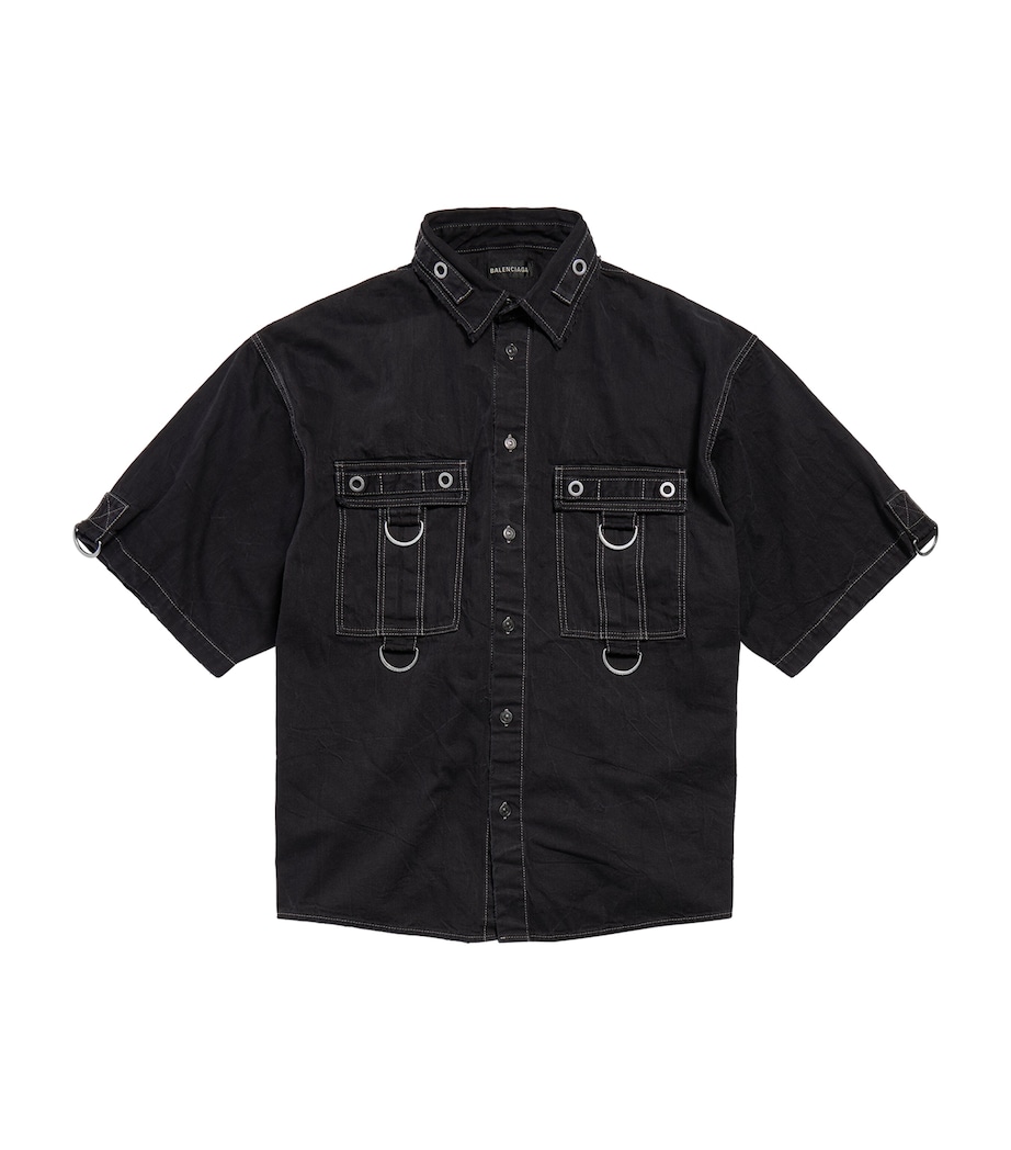 Distressed D-Ring Shirt 1071 Image 1