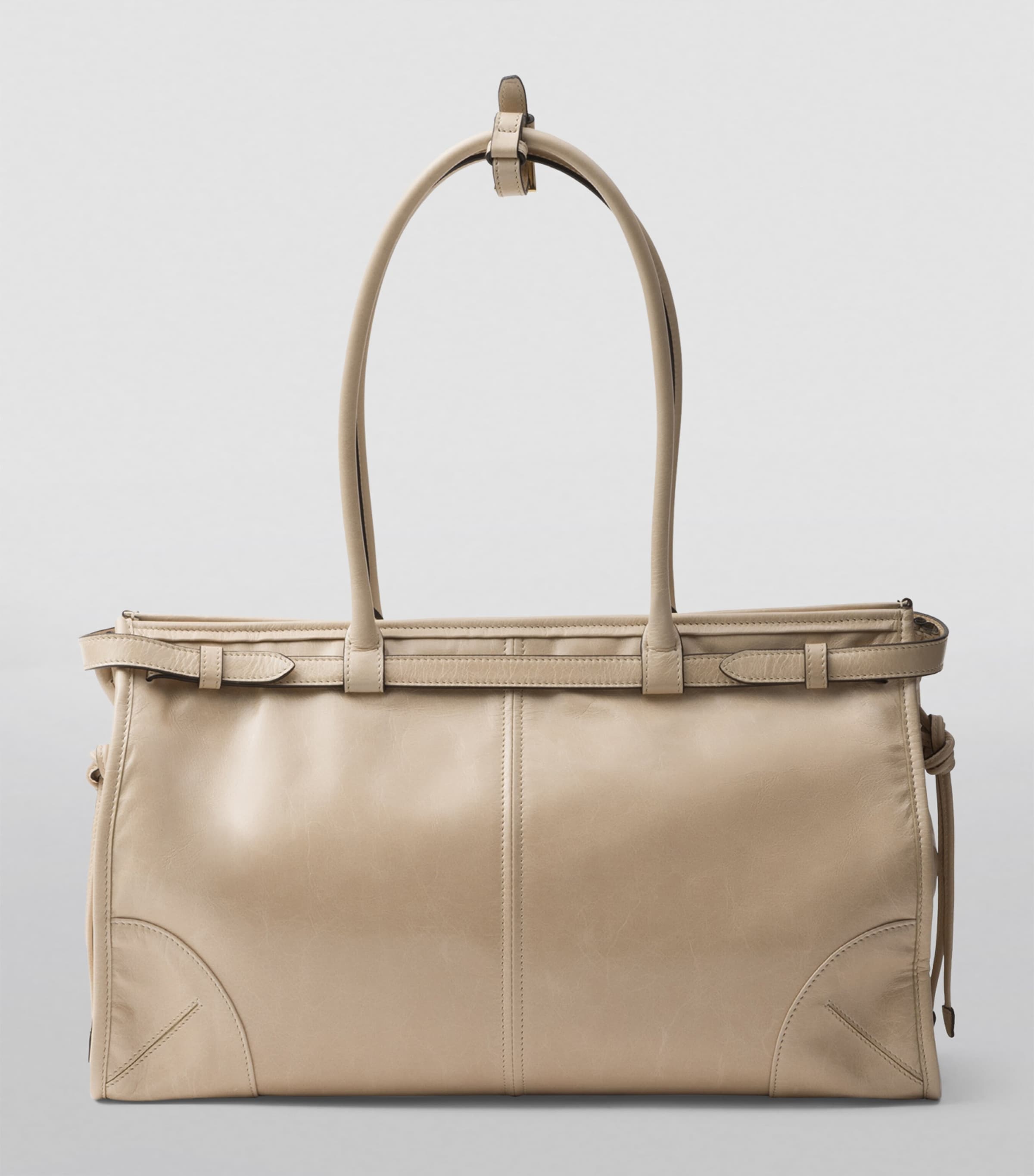 Large Leather Bonnie Shoulder Bag F03MV Image 4