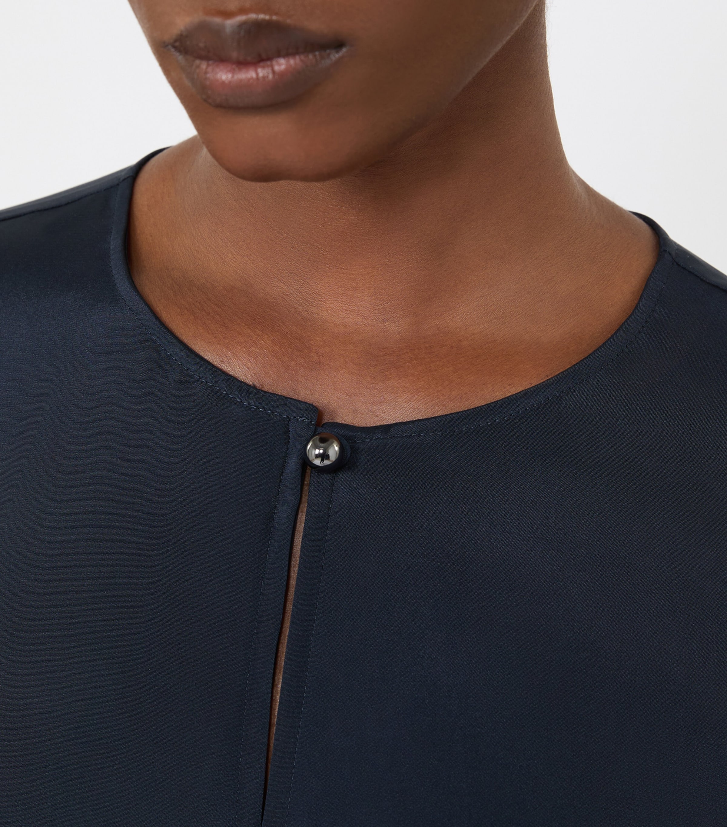 Stretch-Silk Blouse ULTRAMARINE Image 4