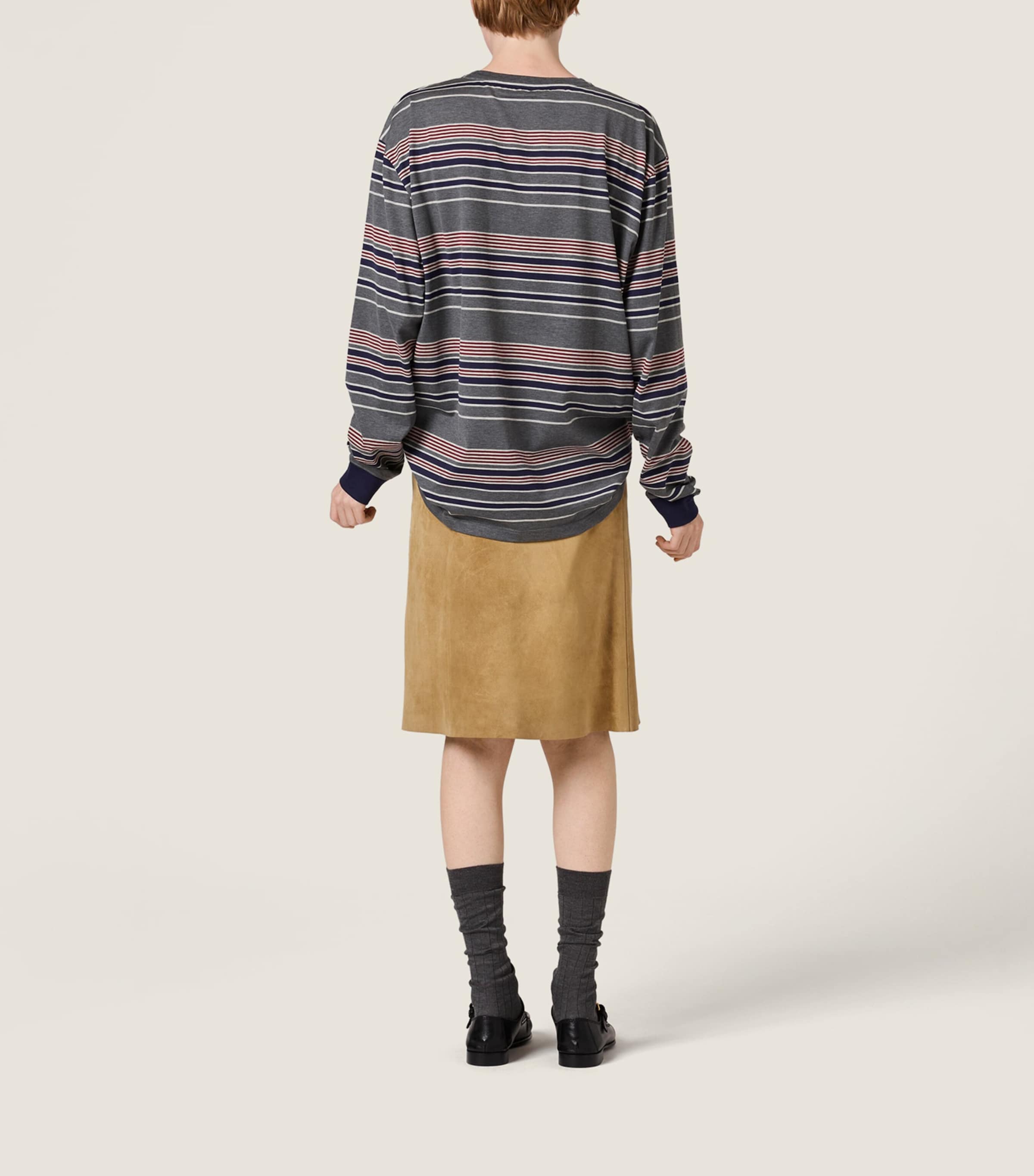 Cotton Striped T-Shirt F0R3S Image 3