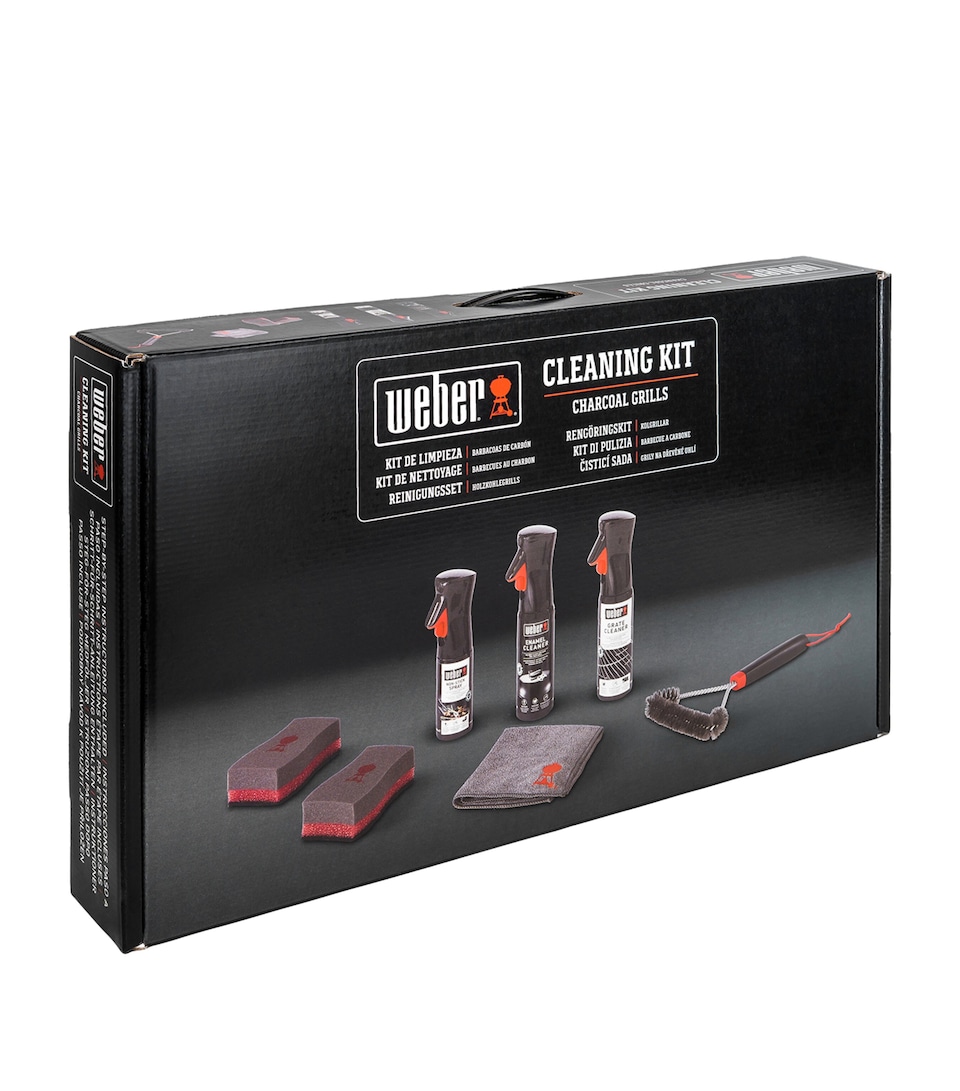 Weber Charcoal Grill Cleaning Kit Black