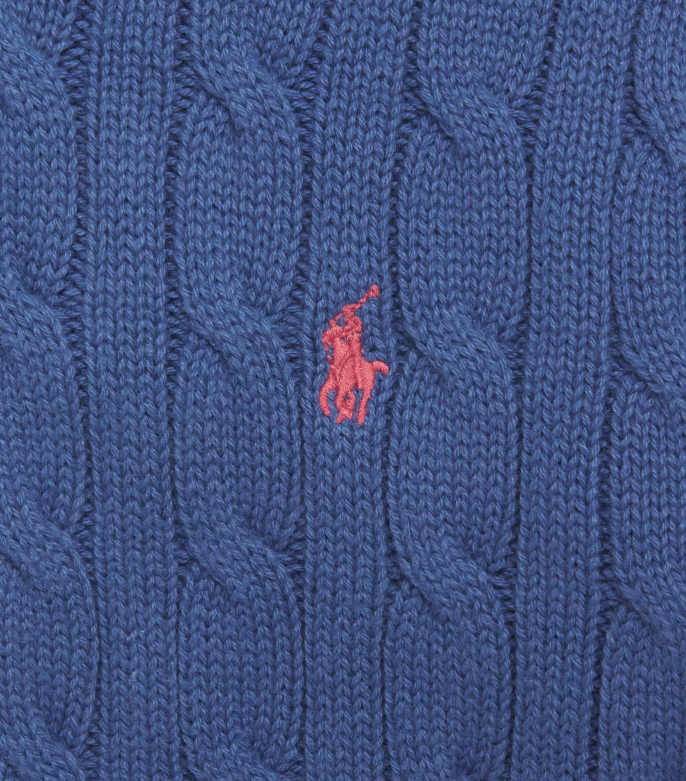 Ralph Lauren Kids Cotton Cable-Knit Hoodie (2-7 Years) Old Image 3