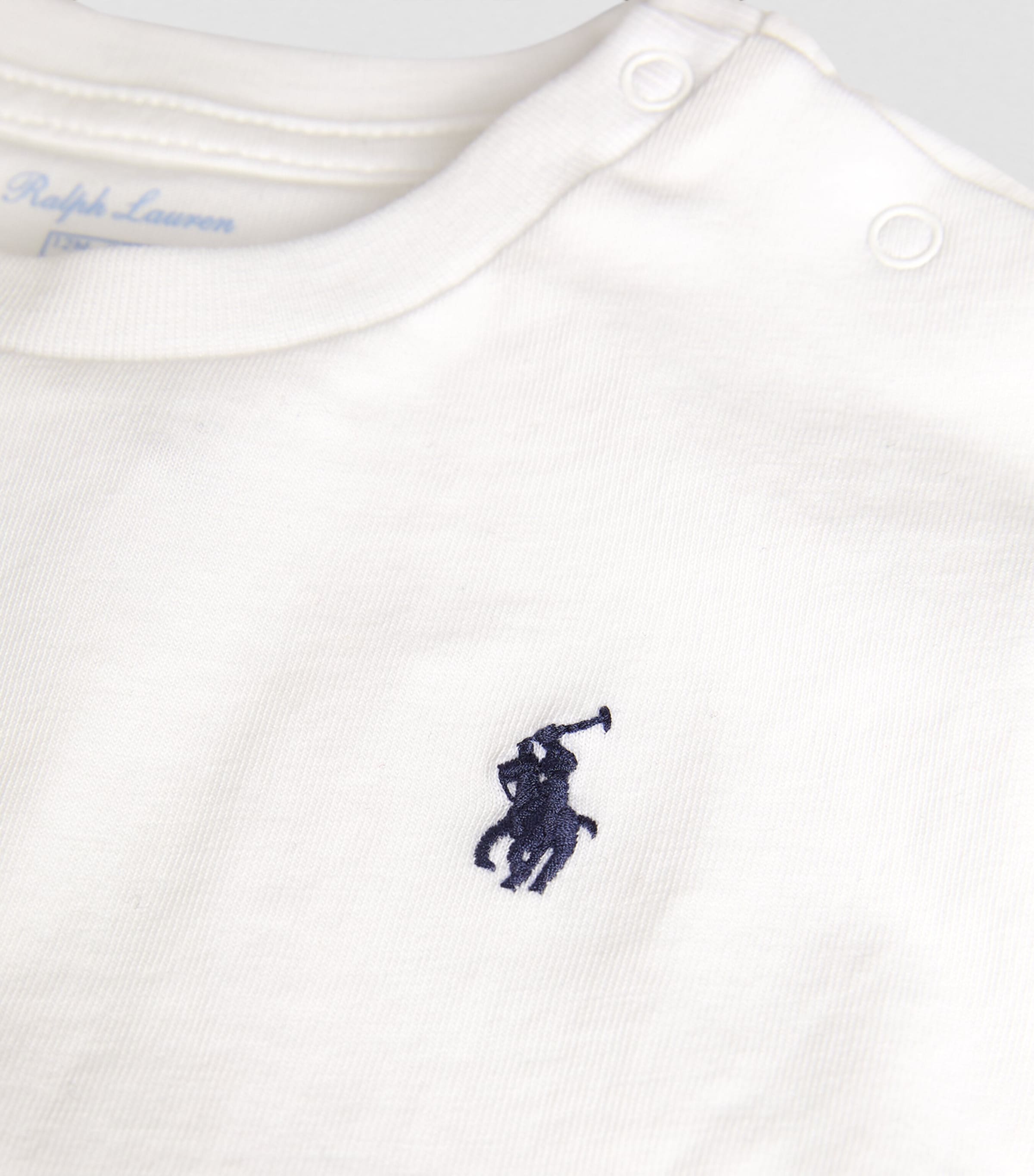 Cotton Logo T-Shirt (3-24 Months) WHITE Image 3