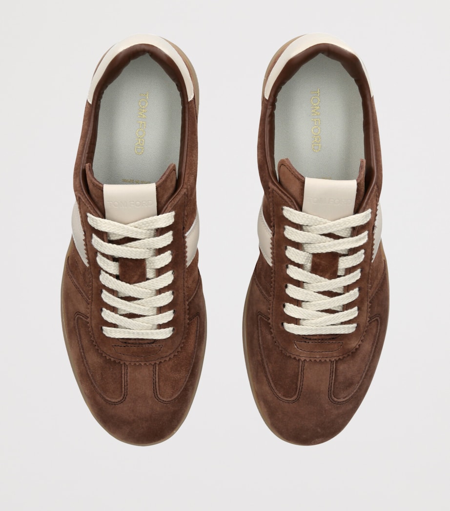 Suede Archer Sneakers TAN Image 4