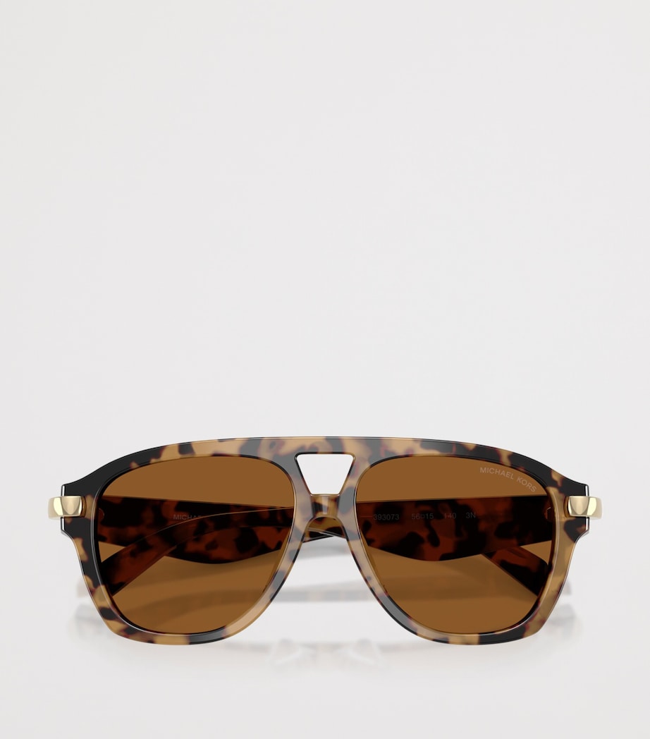 Michael Kors Grenada Pilot Sunglasses Brown Image 5