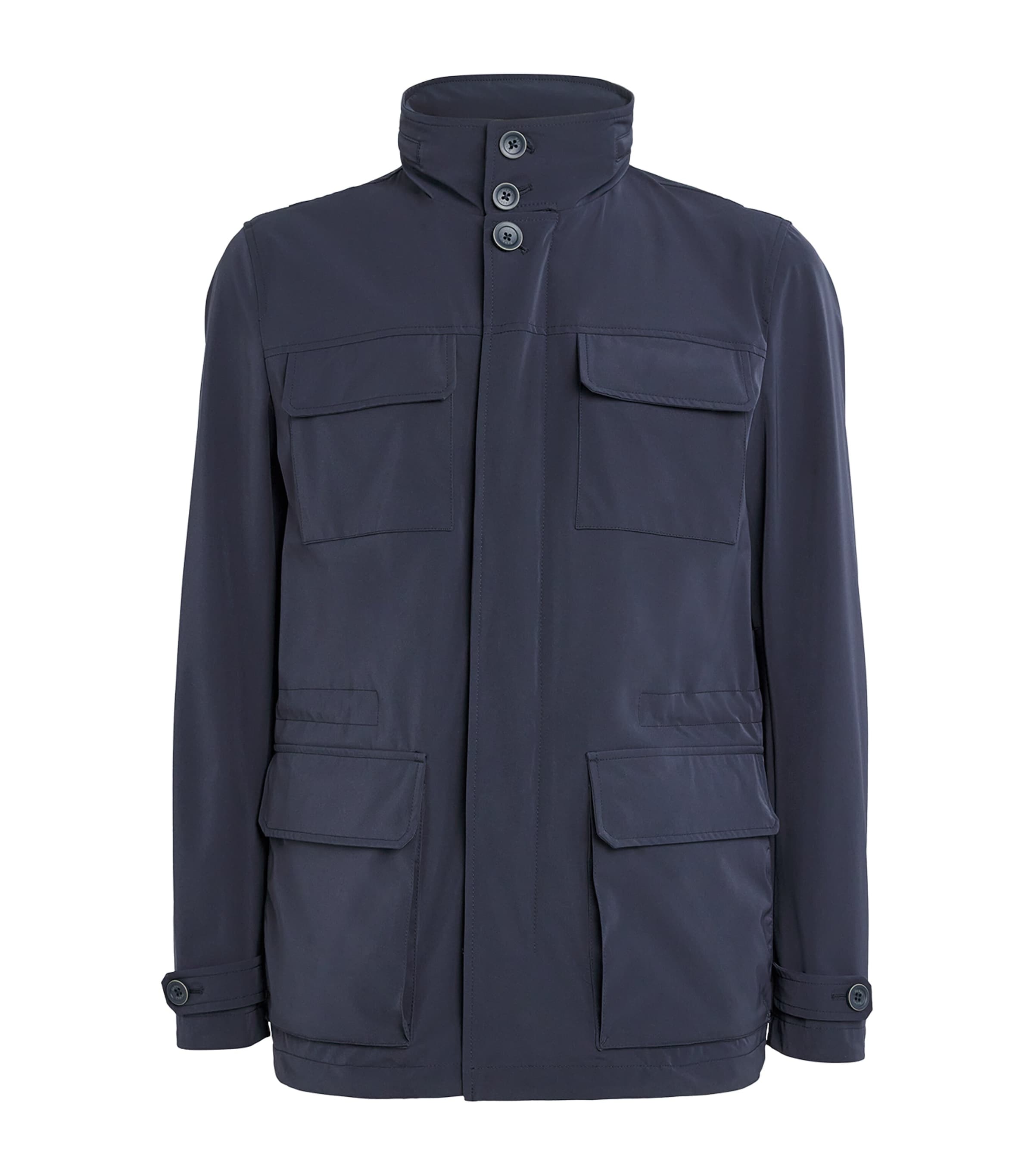 Padded Field City Jacket 9201BLU NAVY Image 1