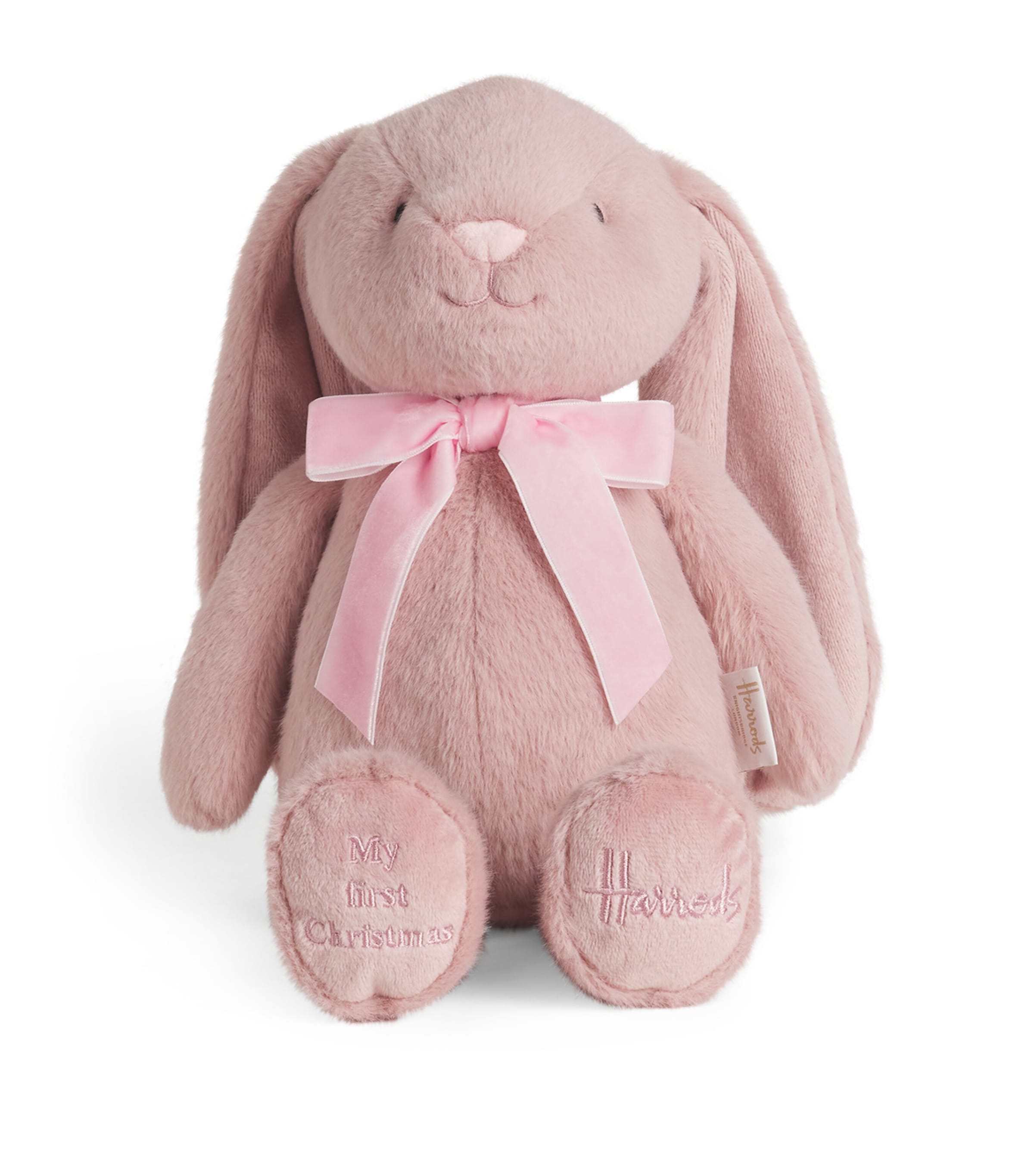 Shop Harrods My First Christmas Bunny In Pink