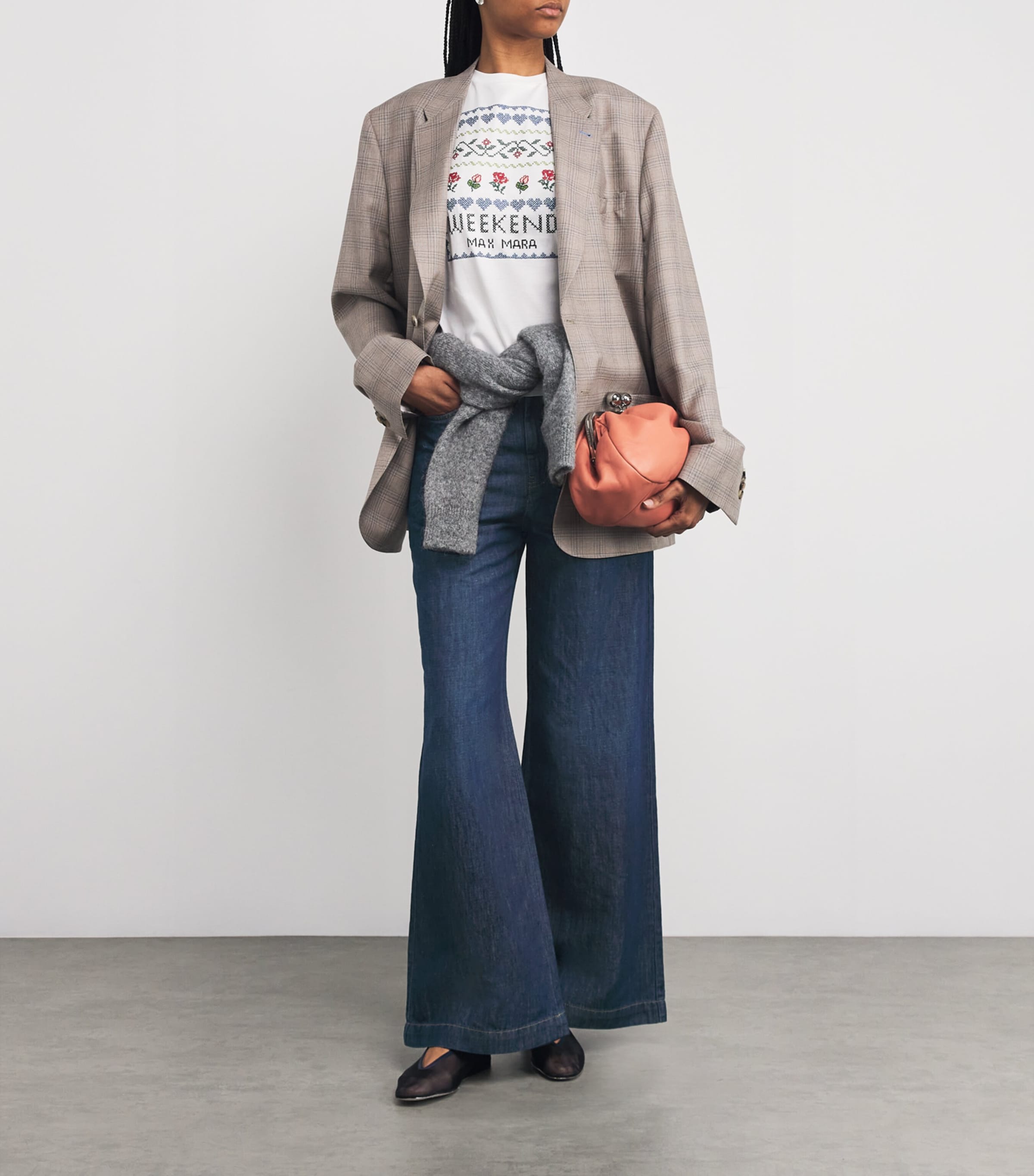 Weekend Max Mara Wide-Leg Jeans | Harrods AU