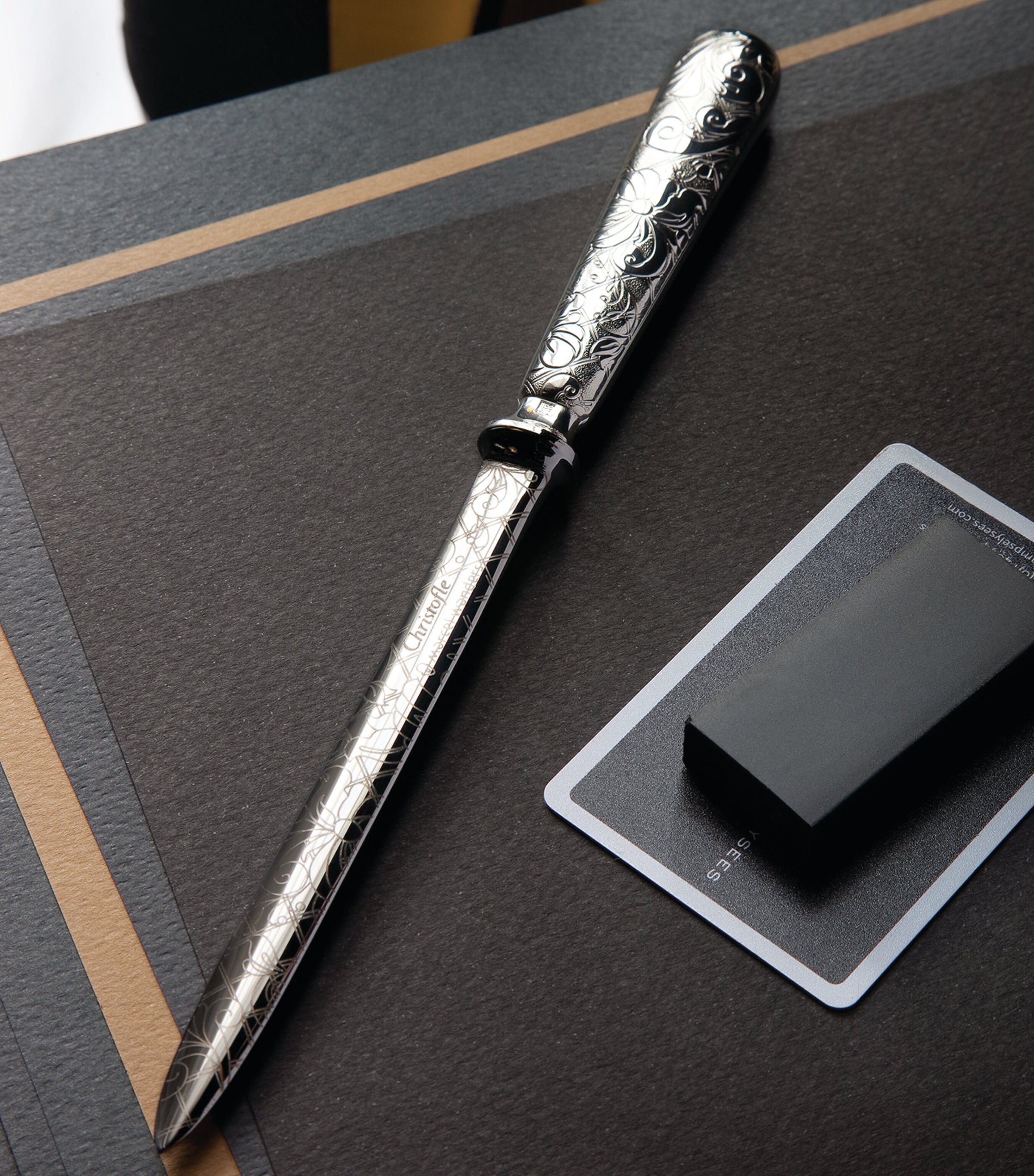 Christofle Jardin d'Eden Letter Opener Silver Image 3
