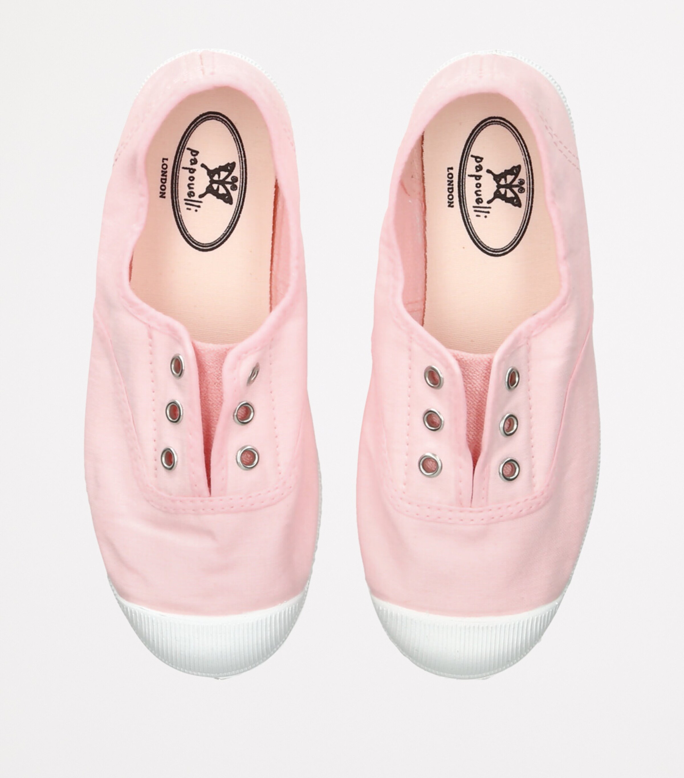 papouelli Organic Canvas Darcie Sneakers Pale Pink Image 4