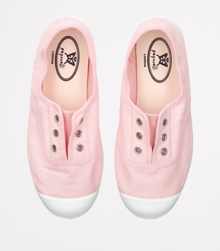papouelli Organic Canvas Darcie Sneakers Pale Pink Image 4