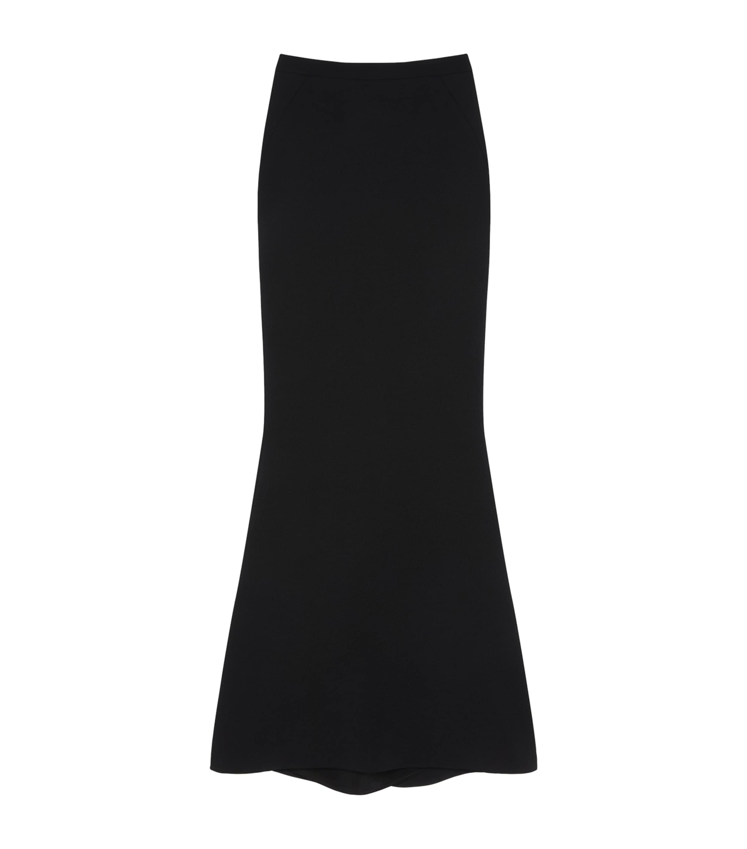 Kick-Back Maxi Skirt BLACK Image 1