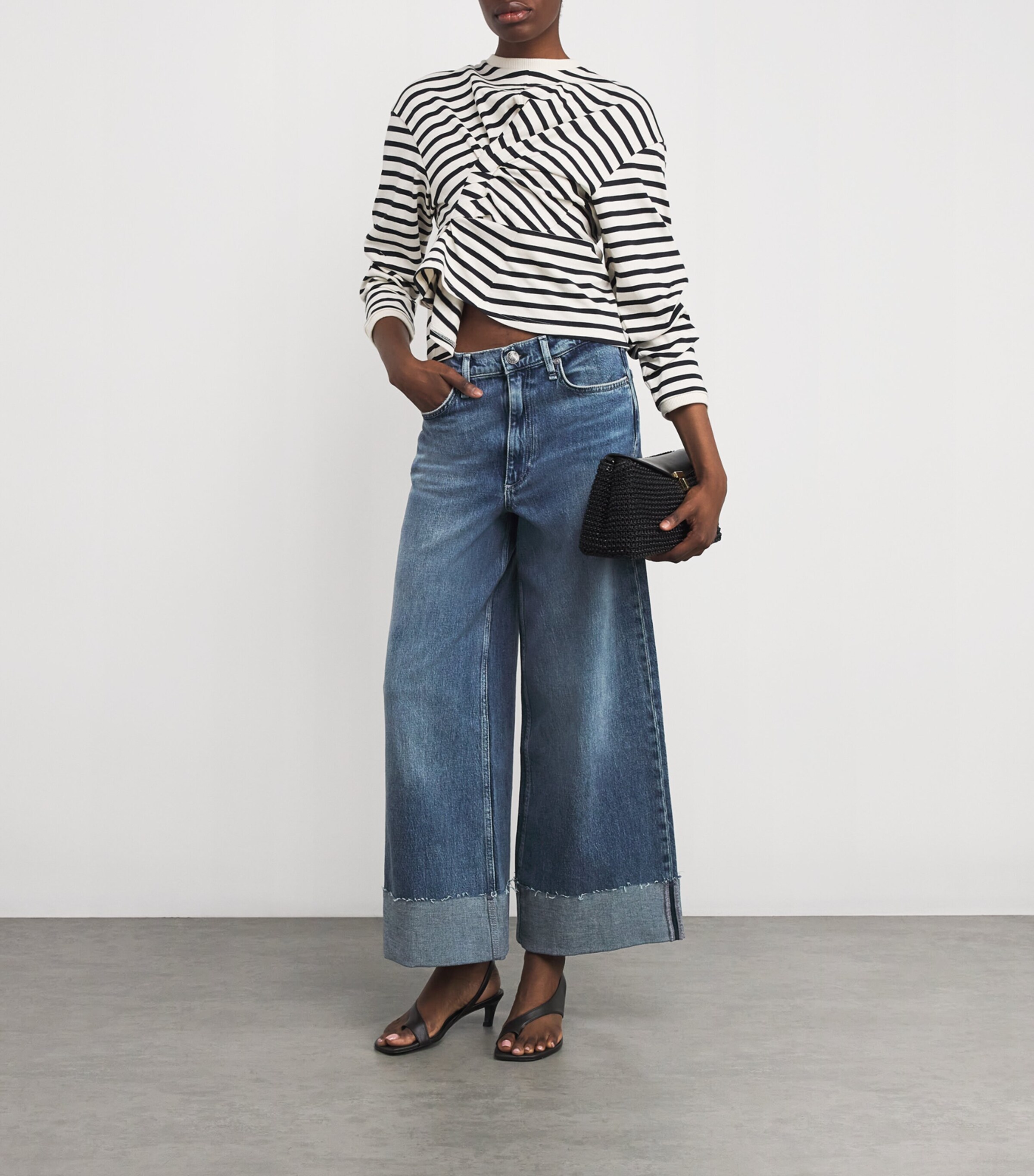 Sofie Ankle-Cuff Wide-Leg Jeans ATLANTIC Image 2