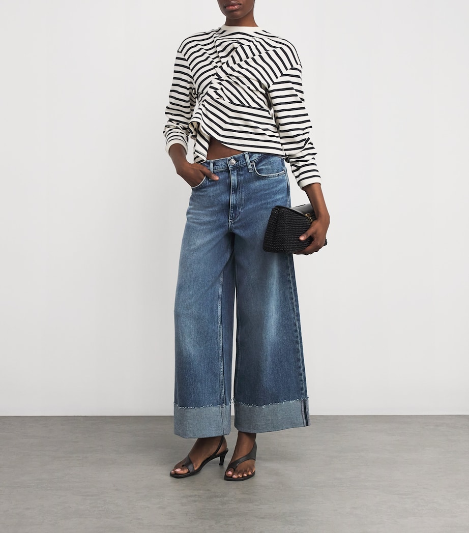 Sofie Ankle-Cuff Wide-Leg Jeans ATLANTIC Image 2
