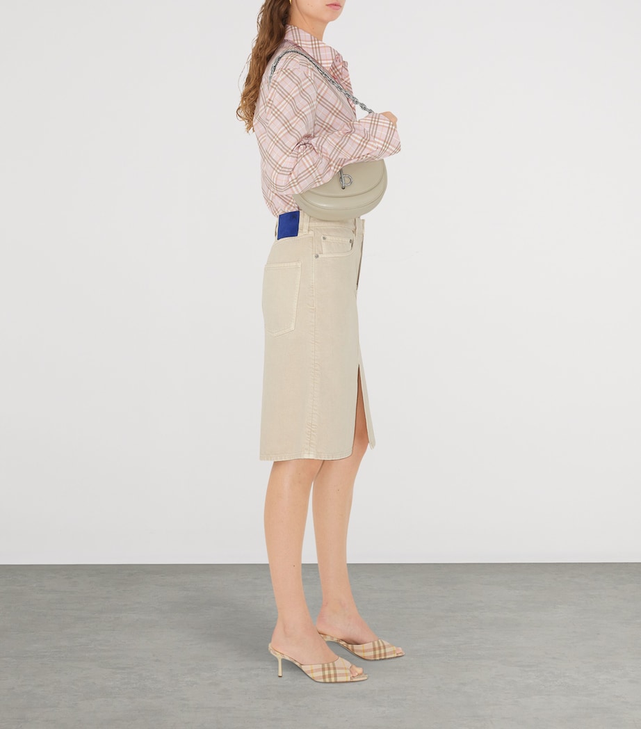 Mini Denim Skirt OAT Image 5