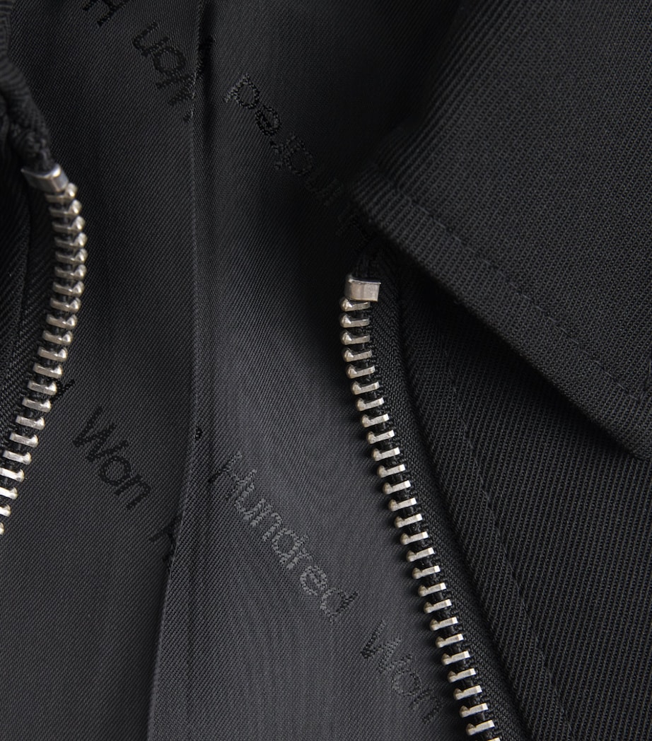 Won Hundred Mens Dutton Boxy Jacket Black Image 6