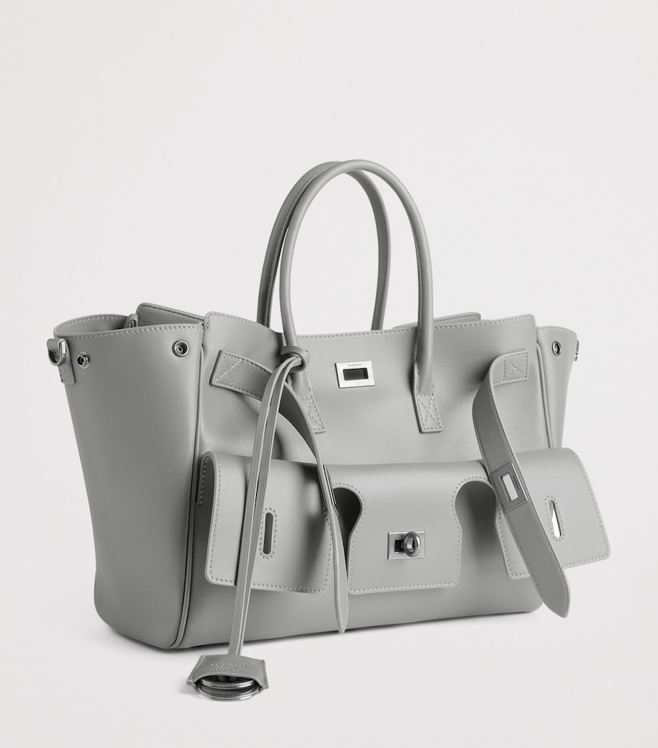 Small Leather Bel Air Carry All Top-Handle Bag 1142 Image 6