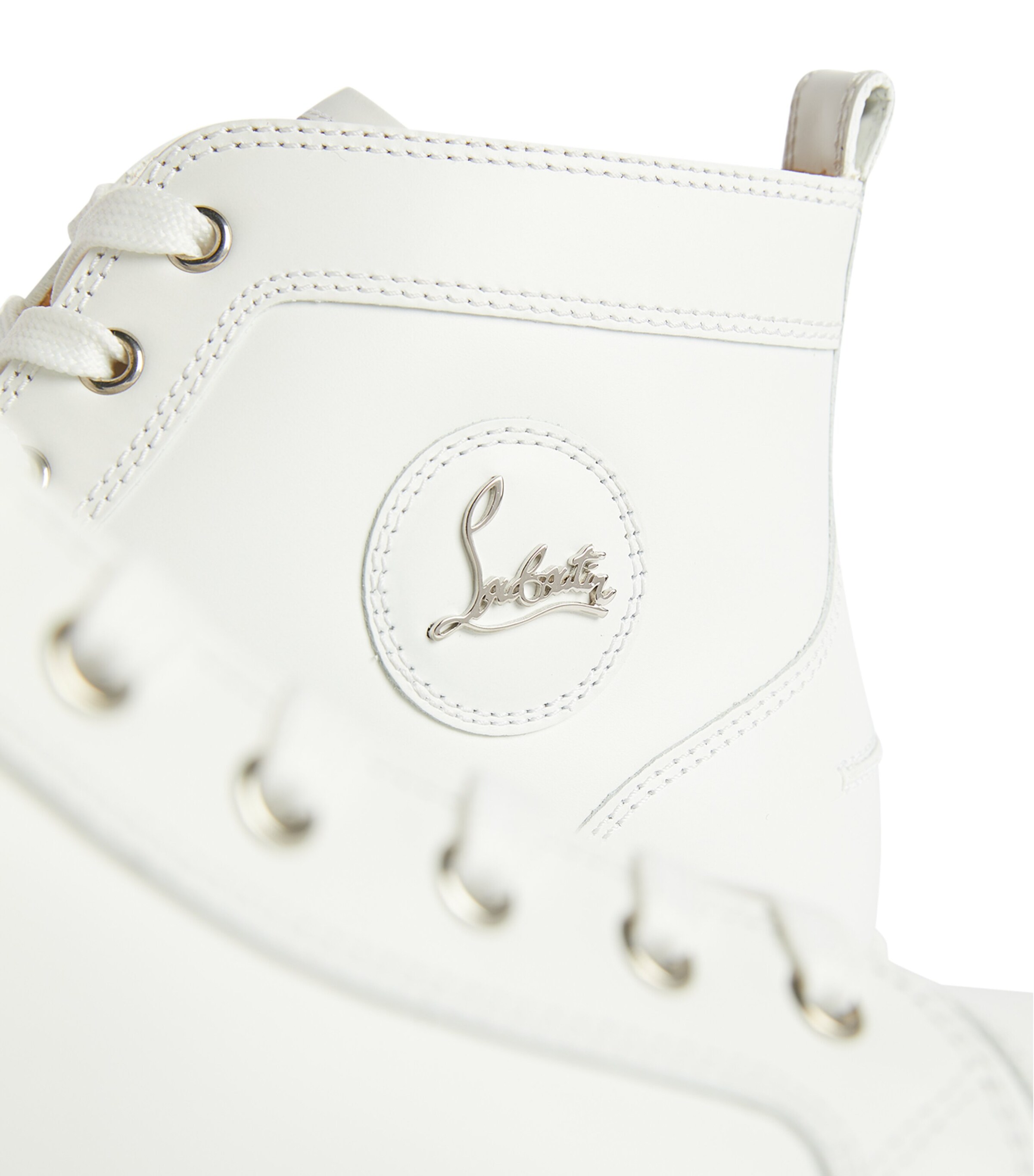 Louis Leather High-Top Sneakers WH01 Image 7