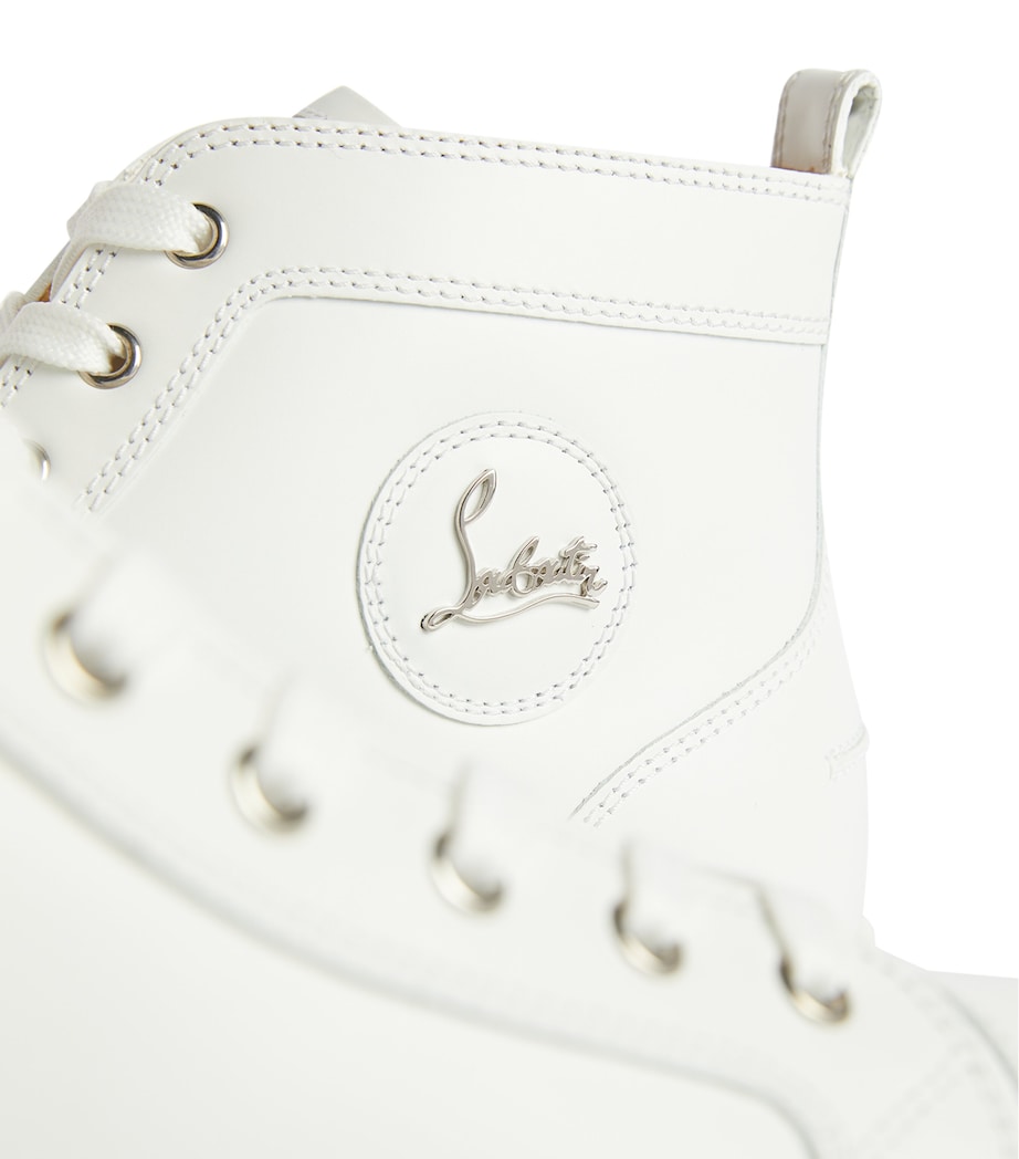 Louis Leather High-Top Sneakers WH01 Image 7