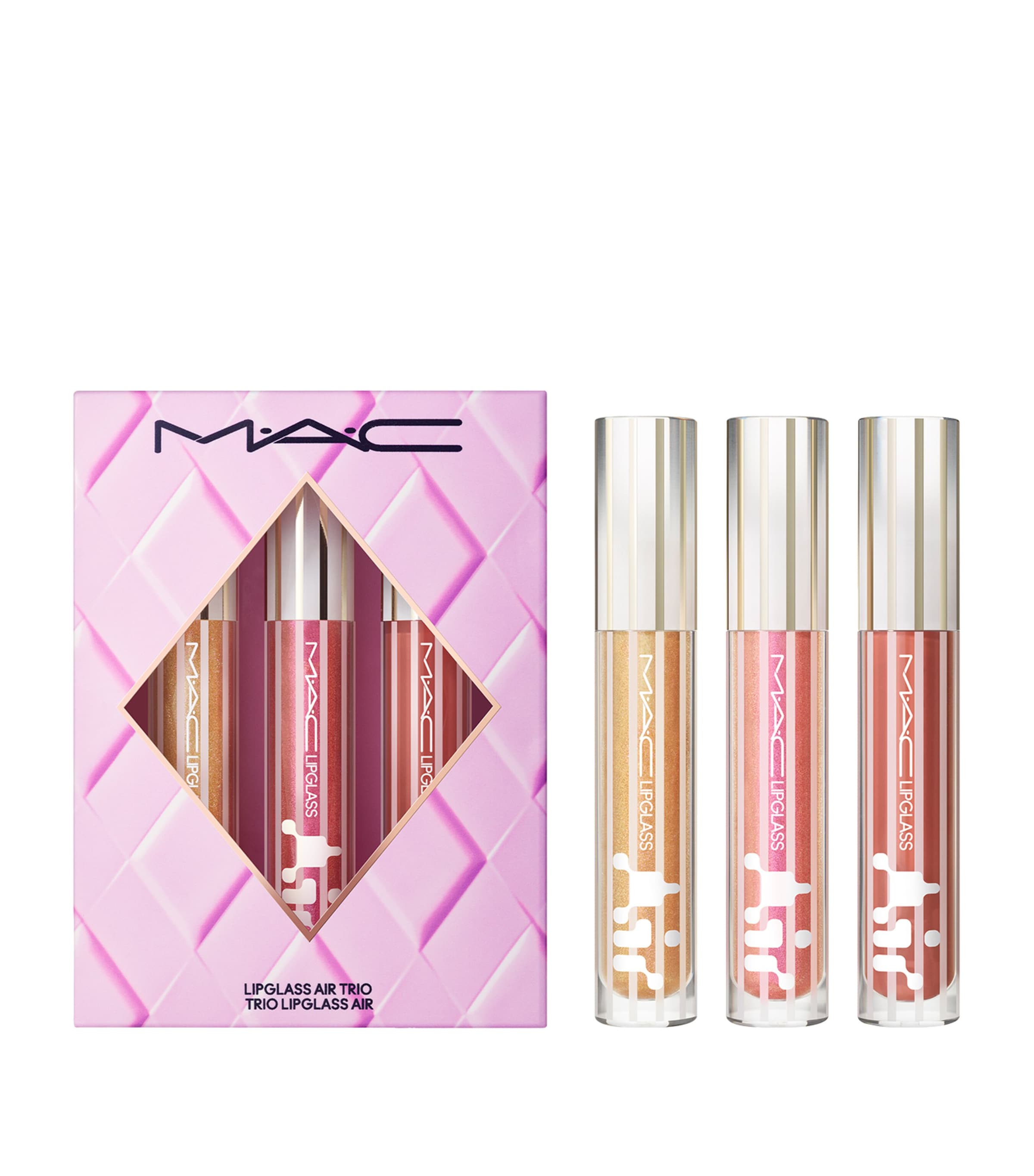 Mac 3-pc. Gloss Enthusiast Lipglass Air Gift Set In Multi