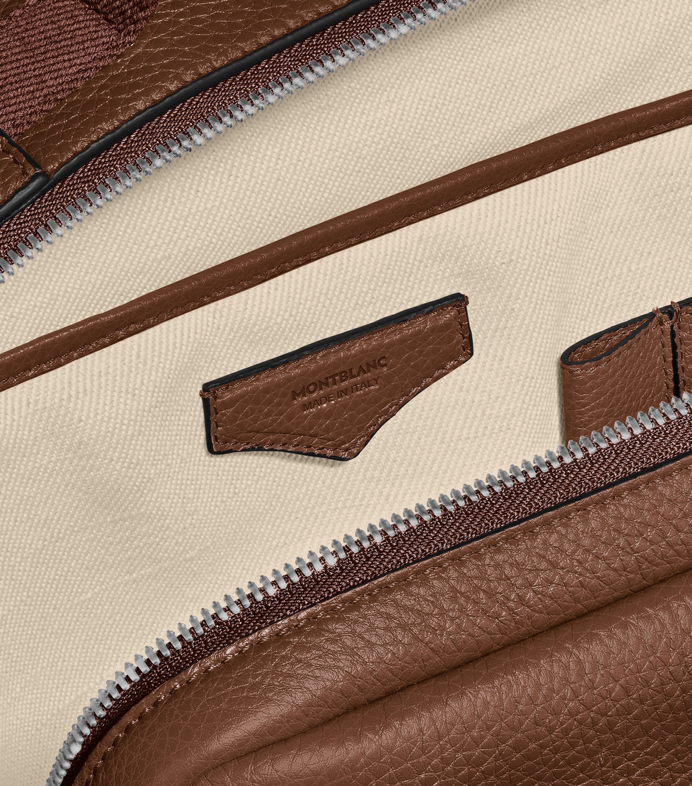 Montblanc Leather Companion Backpack Fauve Image 5