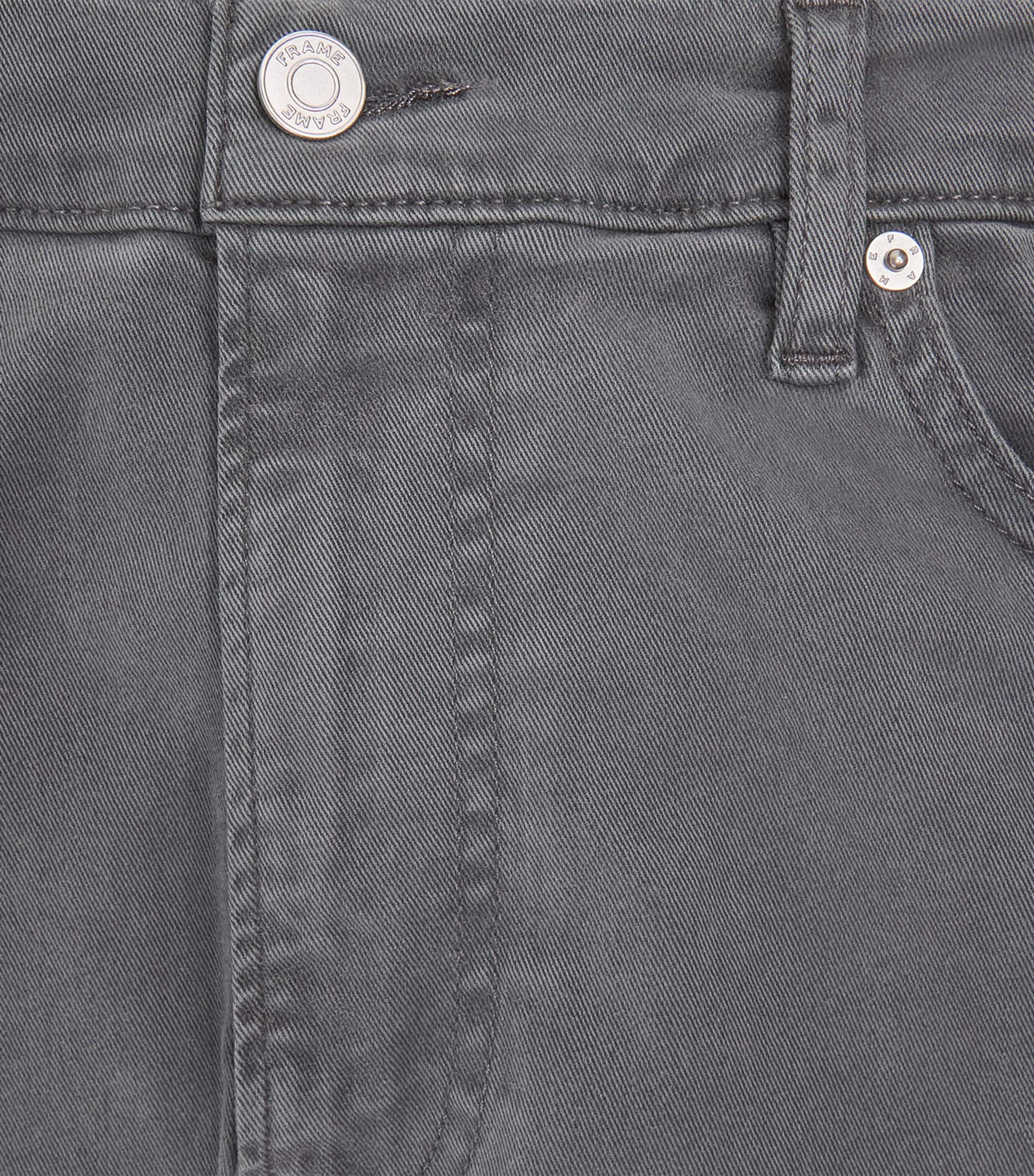 FRAME Mens The Modern Straight Jeans Swgy Shadow Grey Image 6