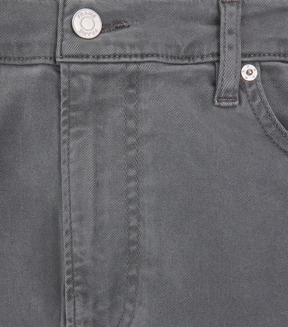 FRAME Mens The Modern Straight Jeans Swgy Shadow Grey Image 6