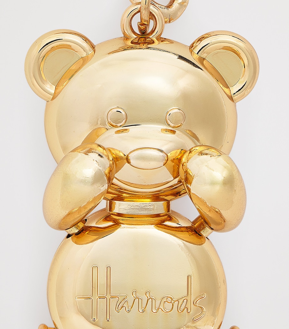 Jointed Bear Keyring GOLD Image 2