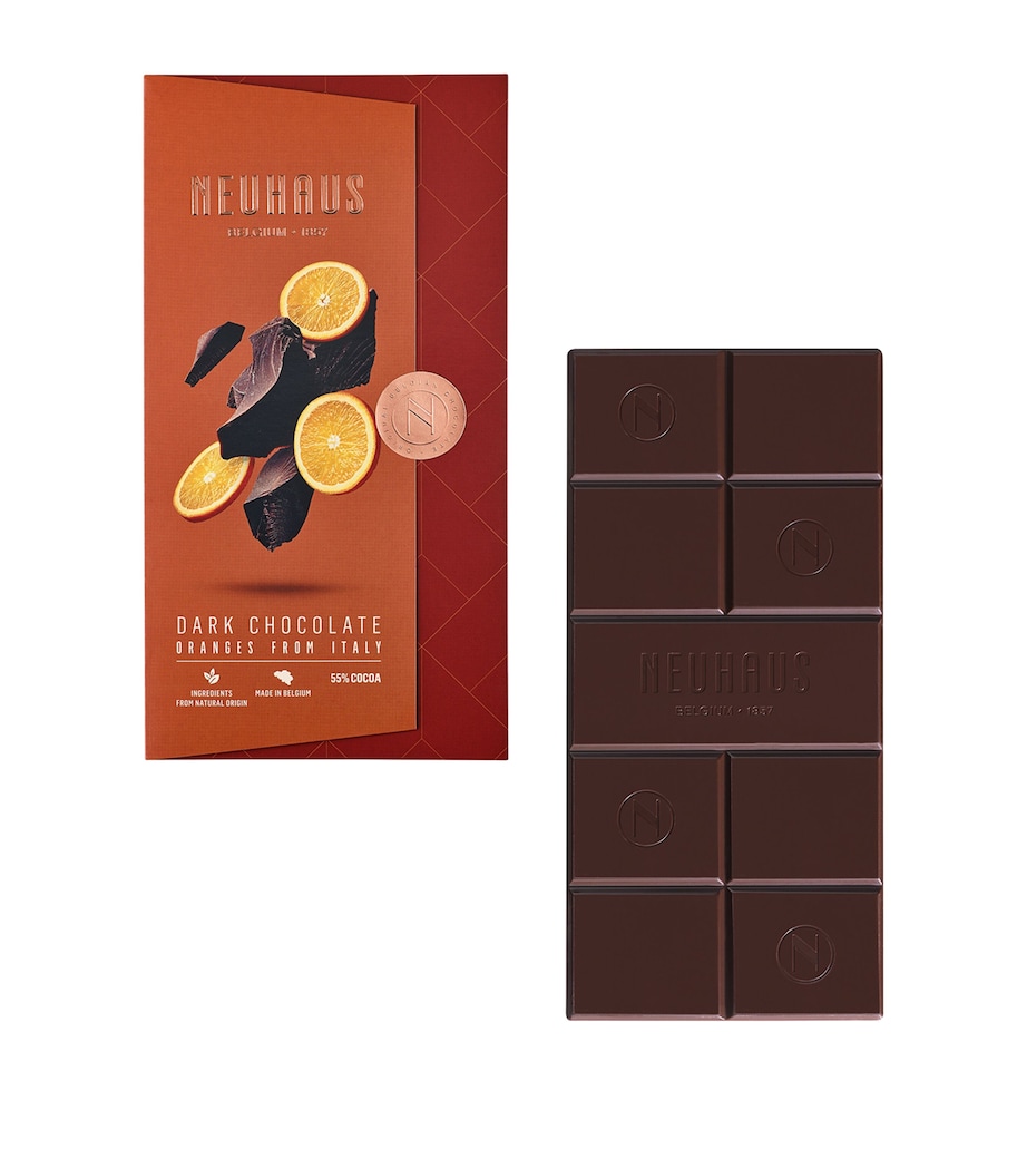 Oranges from Italy Dark Chocolate Bar (100g) NO COLOUR Image 3