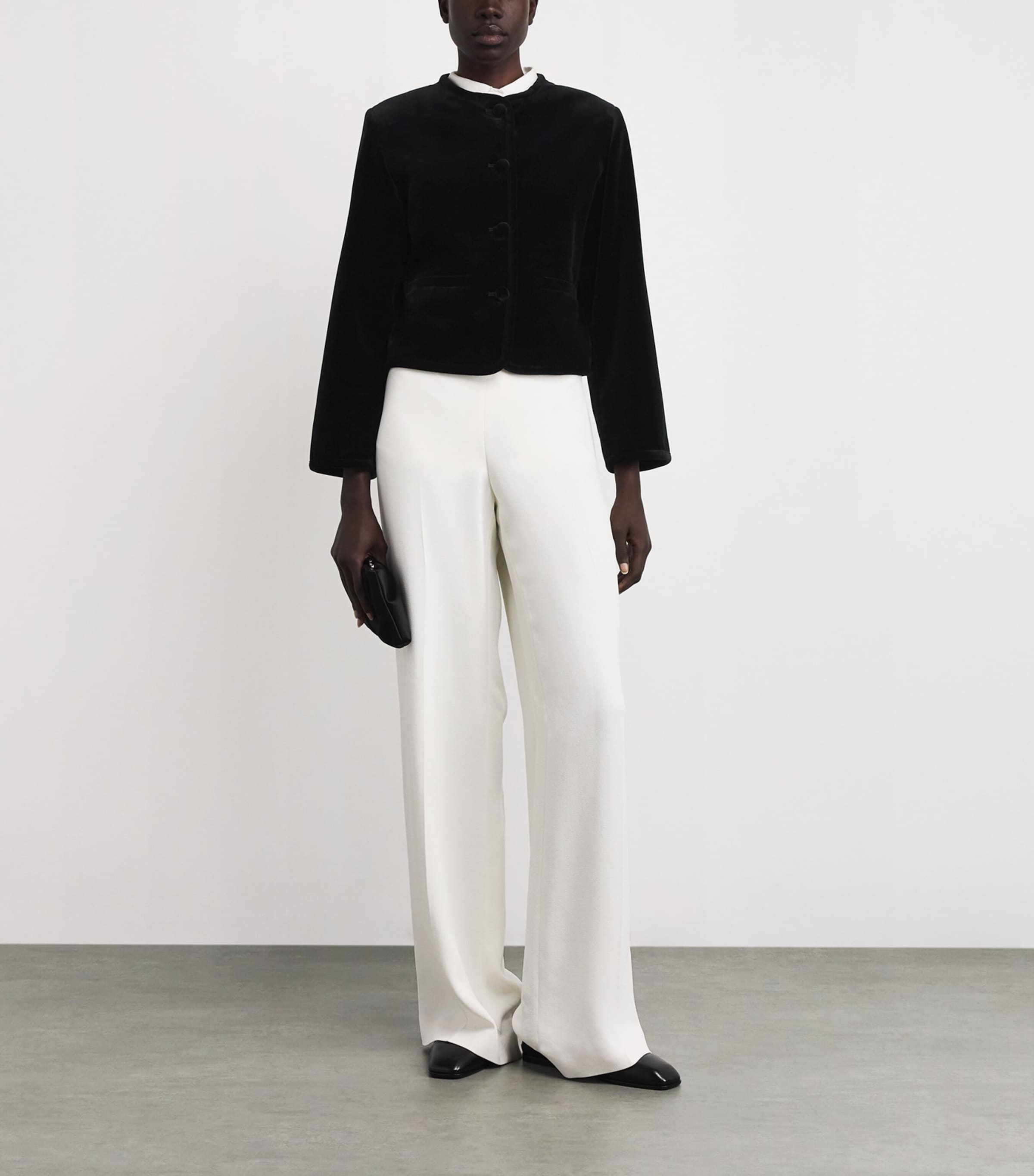 Velvet Cora Jacket BLACK Image 2