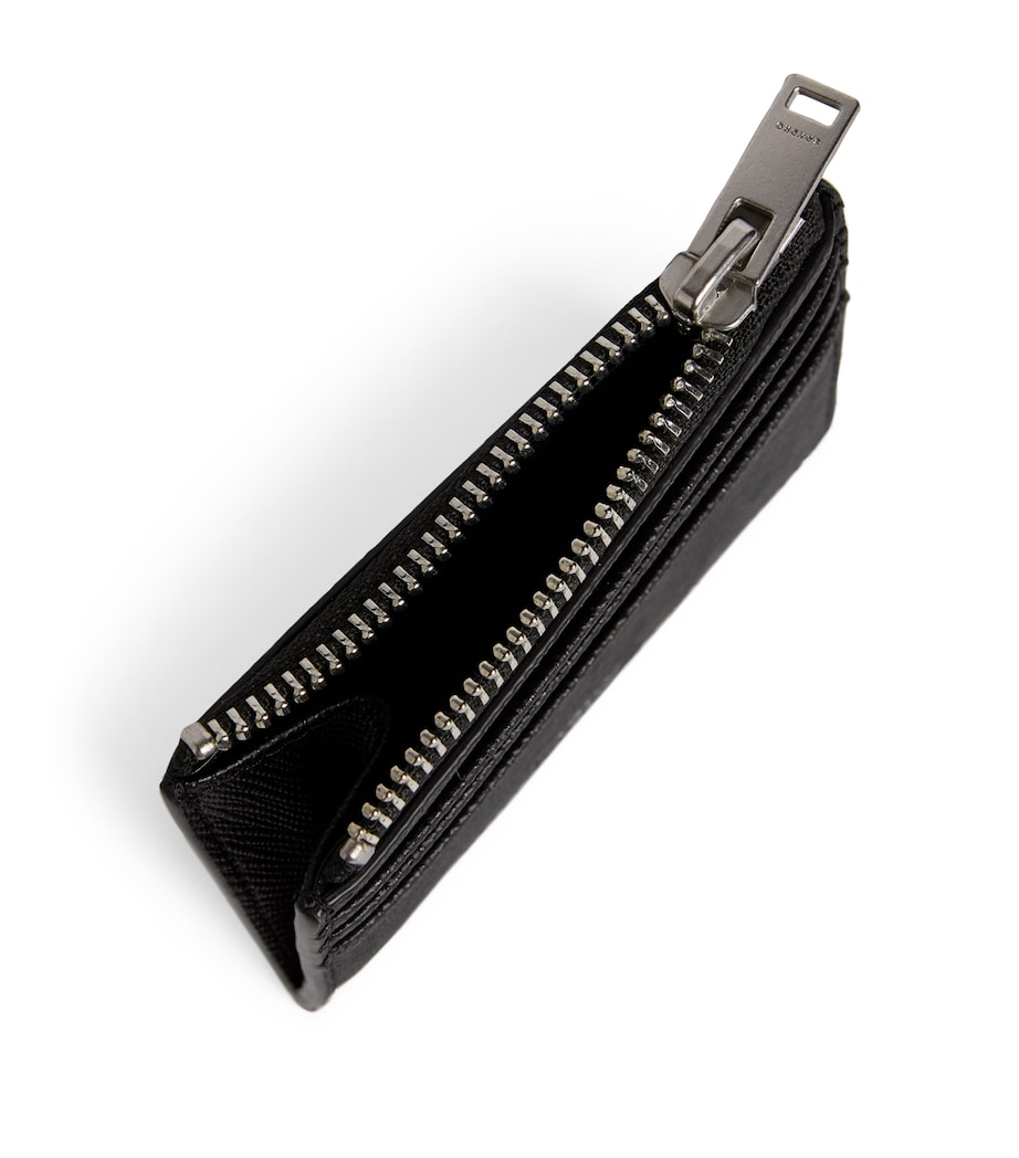 Leather Card Holder BLACK Image 3